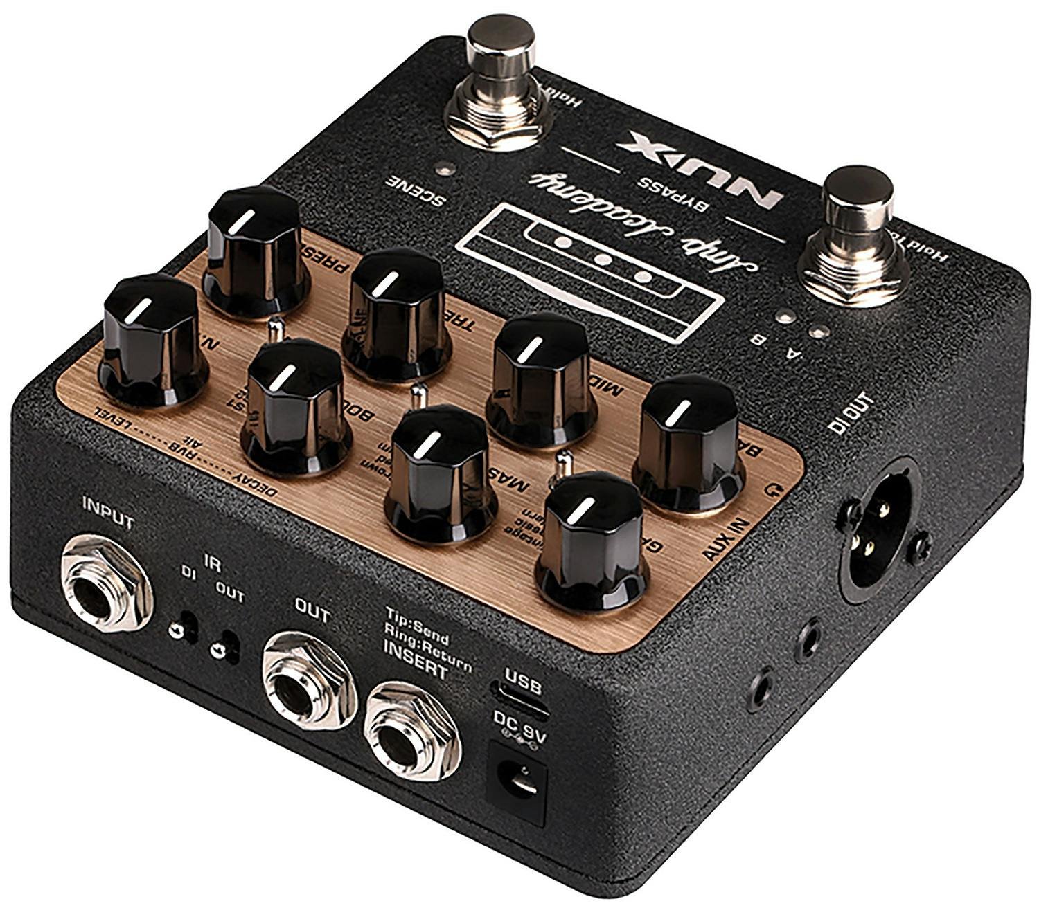 NUX NGS-6 Amp Academy Pedal - NGS-6-Nux-NGS-6-Amp-Academy-Pedal-Left-Back.jpg