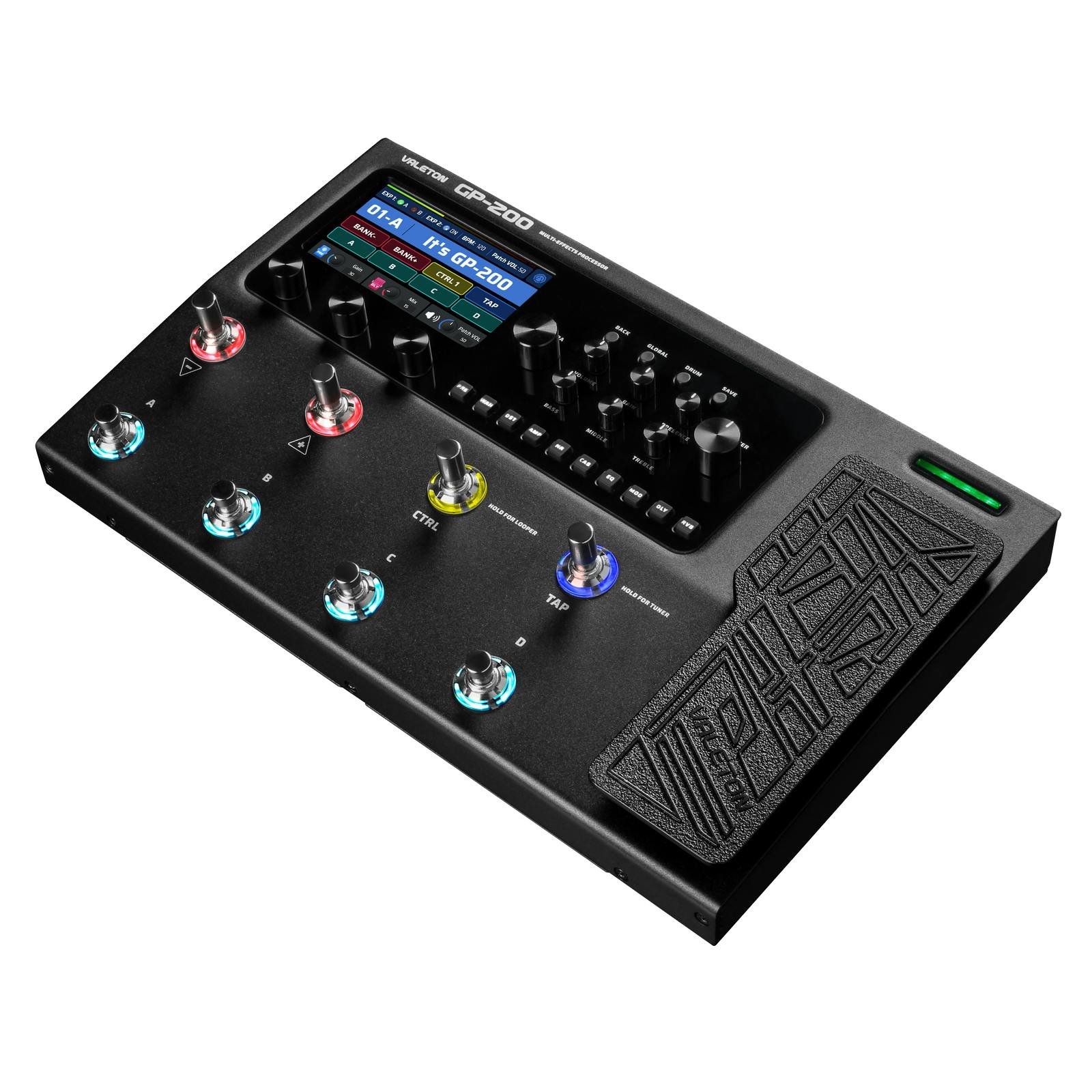 Valeton GP-200 Multi-Effects Processor - 498135-Valeton-GP-200-Multi-Effects-Processor-Angle.jpg
