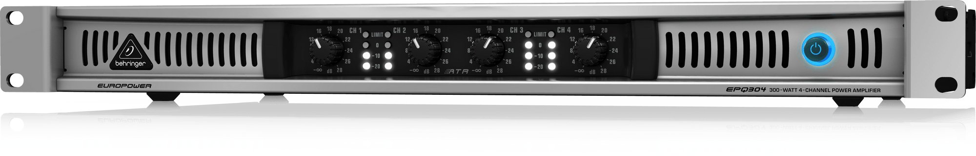 Behringer EPQ304 300-Watt 4-Channel Power Amplifier - Andertons