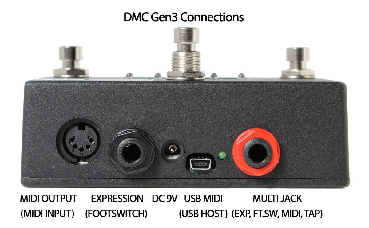 Disaster Area DMC-3XL Gen3 MIDI Controller for Guitar Pedals
