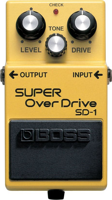 Boss SD-1 Super Overdrive Pedal - Andertons Music Co.