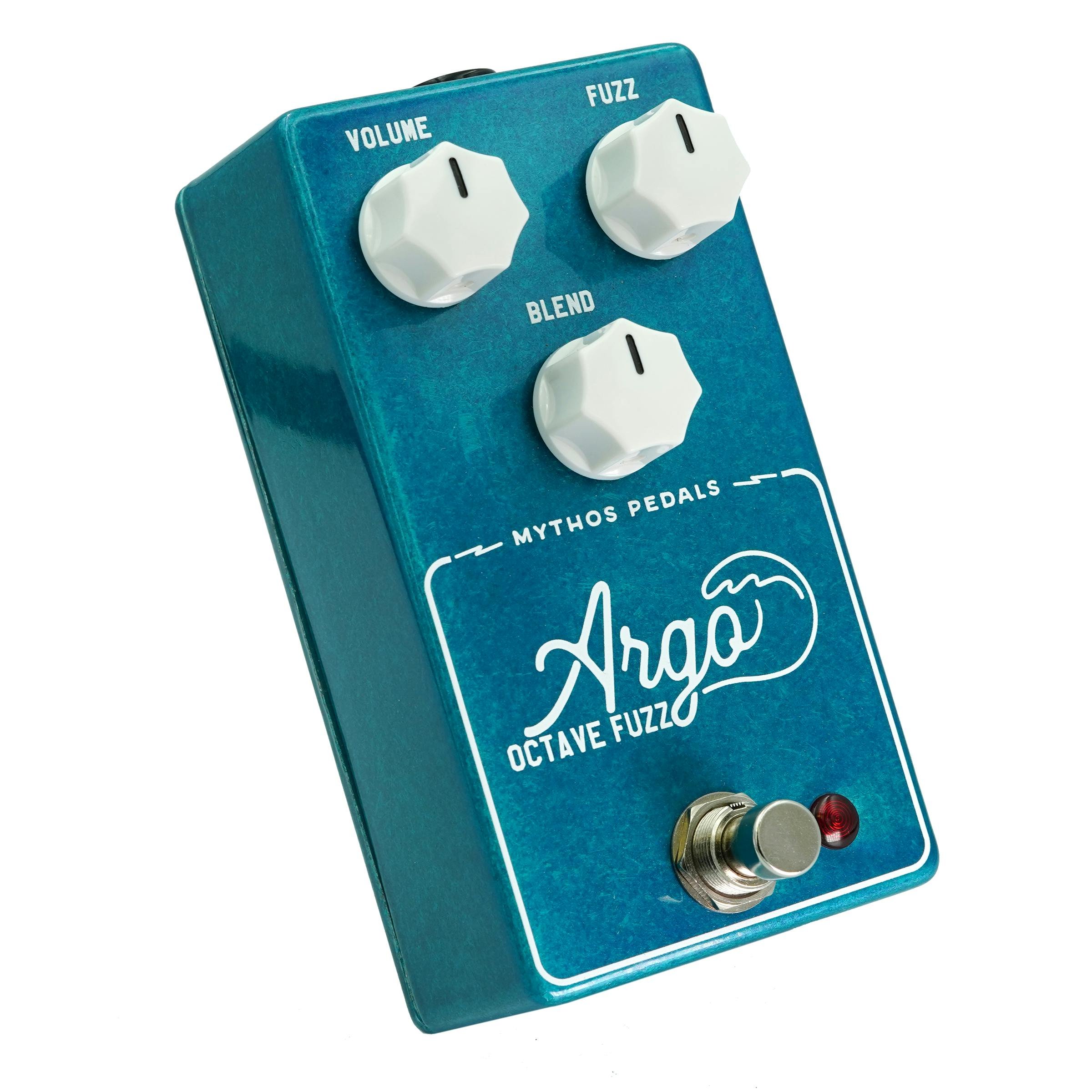 Mythos Argo Octave Fuzz Guitar Pedal - ARGO-Mythos-Argo-Angle.jpg