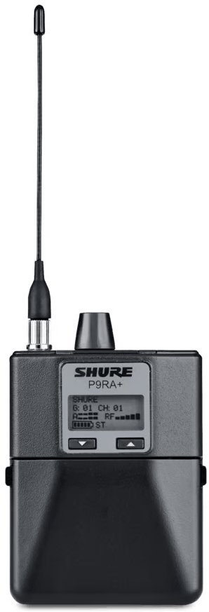 Shure PSM900 Wireless IEM Bodypack Receiver - P9RAPLUSK1E-Shure_Wireless_reviever_Pack_front.jpg