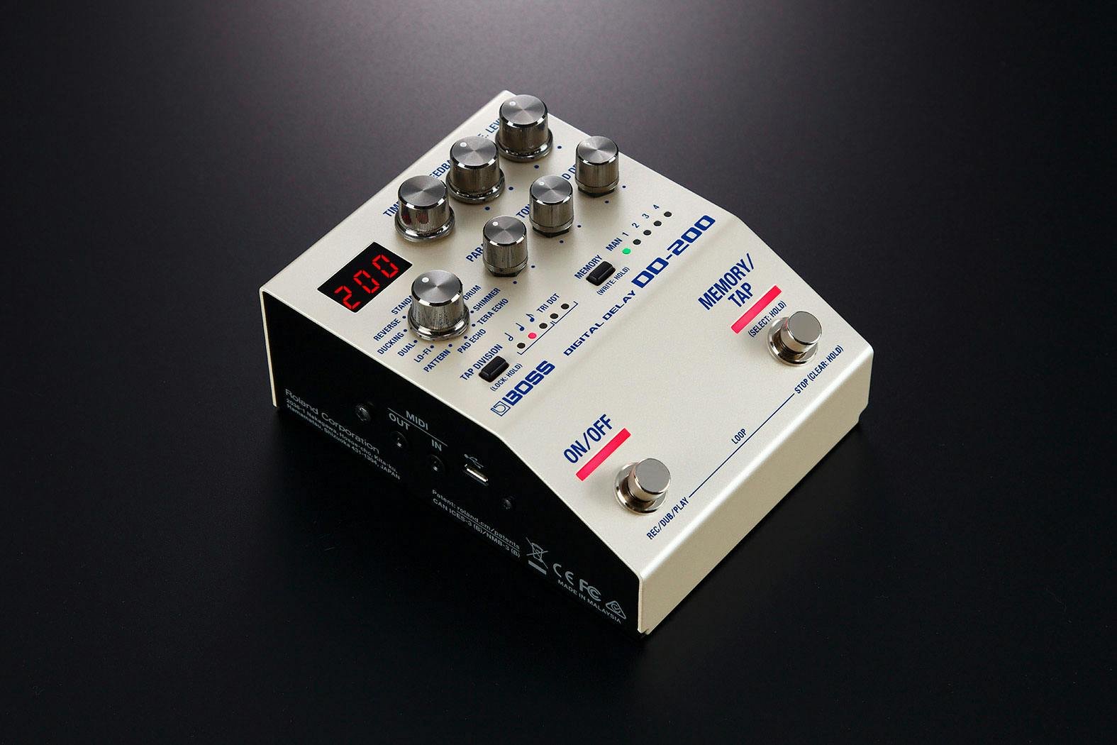 Boss DD-200 Digital Delay Pedal - Andertons Music Co.