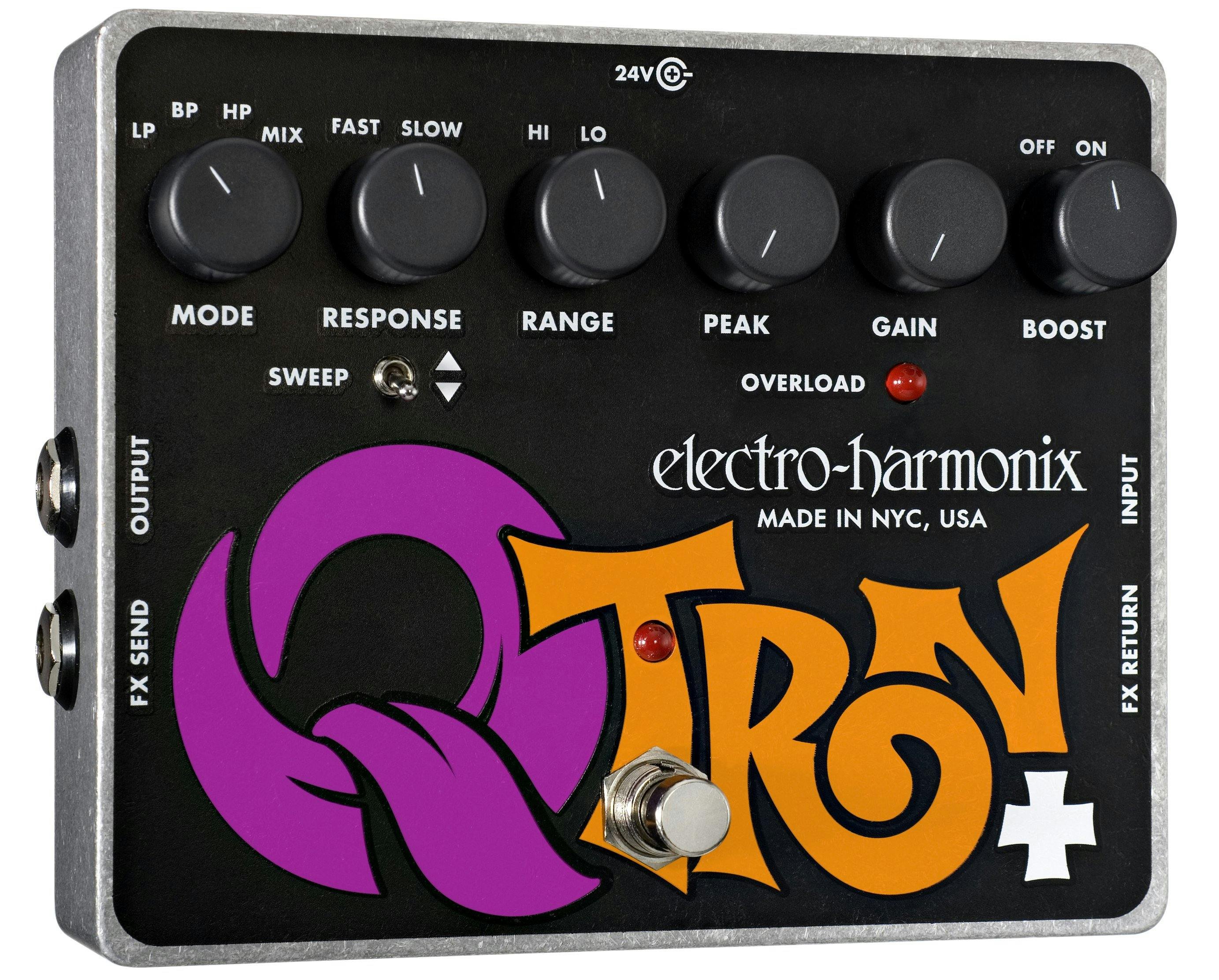electro-harmonix Q-TRON Plus ギターエフェクター Electro Harmonix Q-Tron Plus + Filter Pedal - Andertons Music Co.
