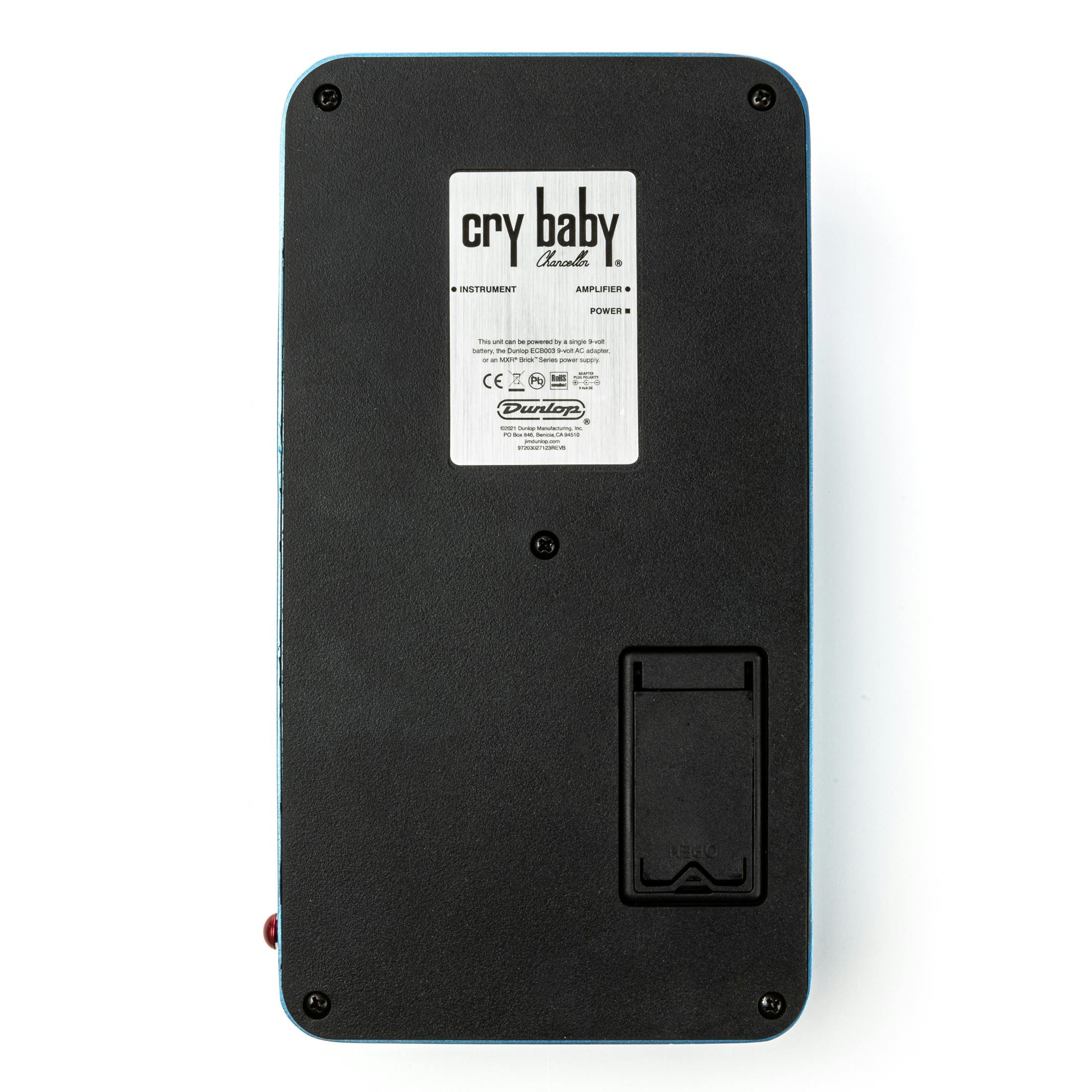 Jim Dunlop JCT95 Justin Chancellor Signature Cry Baby Bass Wah, Fuzz & Filter Pedal - 474769-Dunlop-JCT95-Justin-Chancellor-Cry-Baby-Wah-Under.jpg