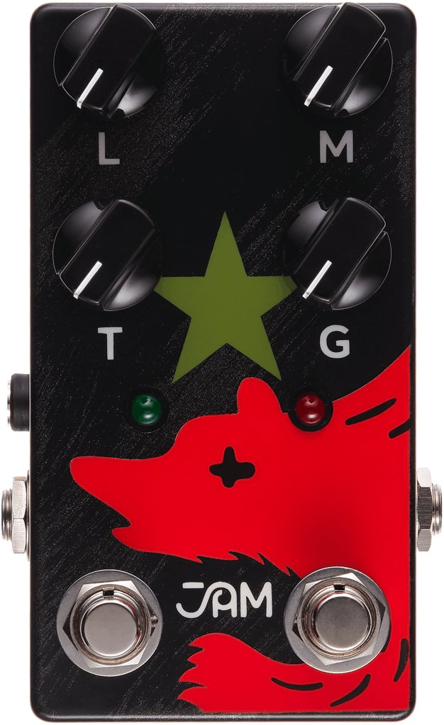 Jam Pedals Red Muck Bass Fuzz Distortion Pedal - Andertons Jam Pedals Red Muck Bass Fuzz Distortion Pedal - Andertons