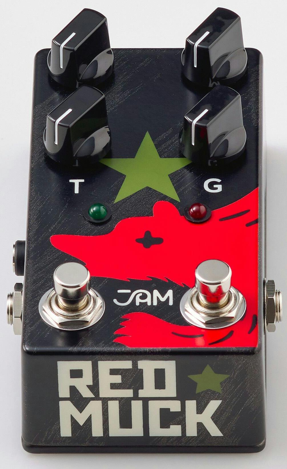 Jam Pedals Red Muck Bass Fuzz Distortion Pedal - Andertons Jam Pedals Red Muck Bass Fuzz Distortion Pedal - Andertons