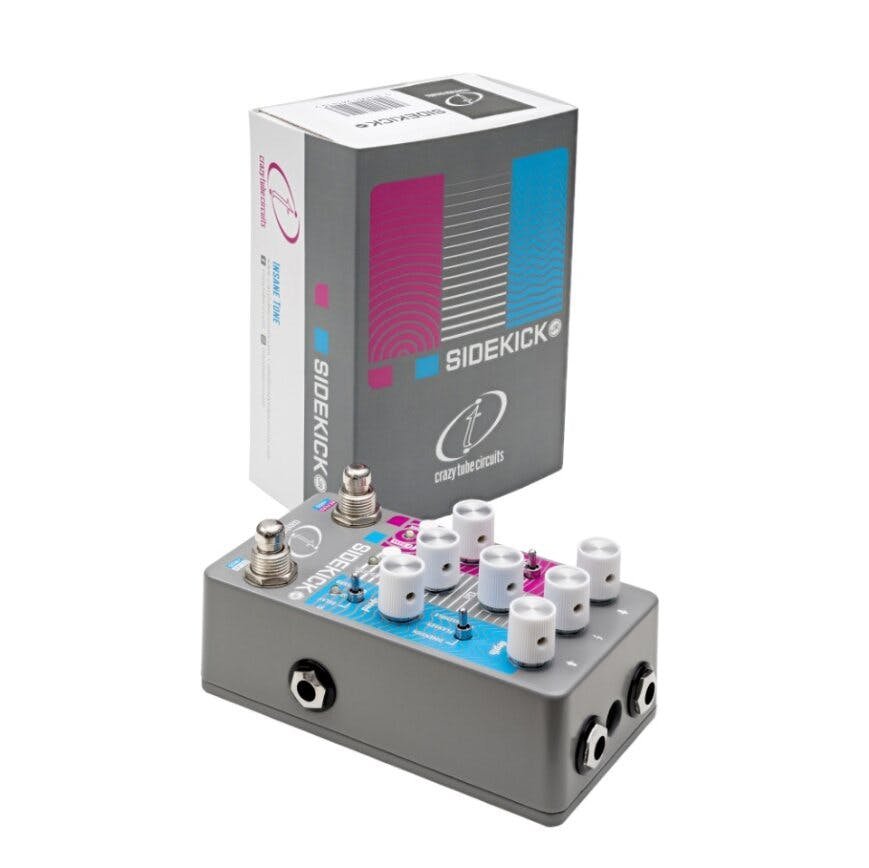 Crazy Tube Circuits Sidekick JR Junior Chorus Flanger Delay Reverb