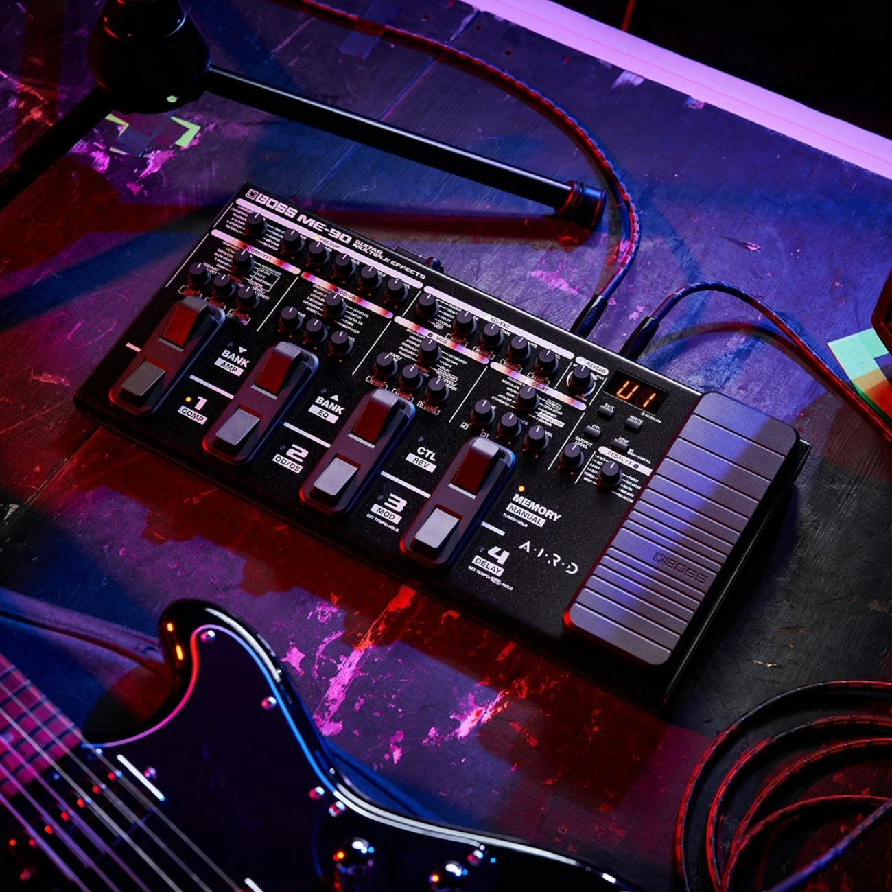 Boss ME-90 Guitar Multi-FX Processor - Andertons Music Co. Boss ME-90 Guitar Multi-FX Processor - Andertons Music Co.