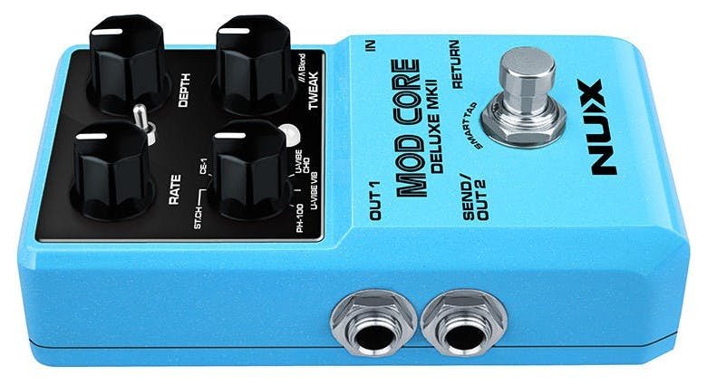 NUX Mod Core Deluxe MkII Multi-FX Pedal - NUXMODCORE-NUX-Mod-Core-Deluxe-mkII-Pedal-Left.jpg