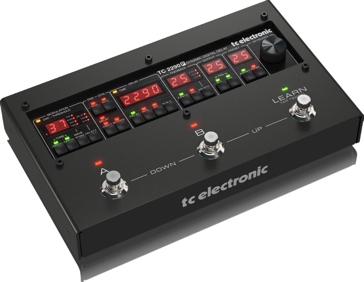 TC Electronic 2290 P Dynamic Digital Delay Pedal - 0709-AJO86-001-TC-Electronic-2290-P-Dynamic-Digital-Delay-Pedal-Left.jpg