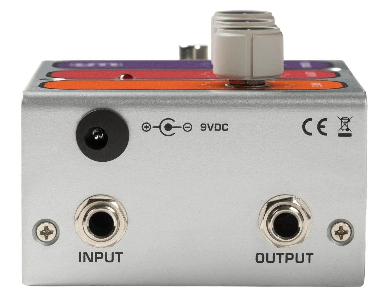 Warm Audio Mutation Phasor II Pedal - WAMUTATION-Warm-Audio-Mutation-Phasor-II-Pedal-in-Silver-Orange-Purple-Top.jpg