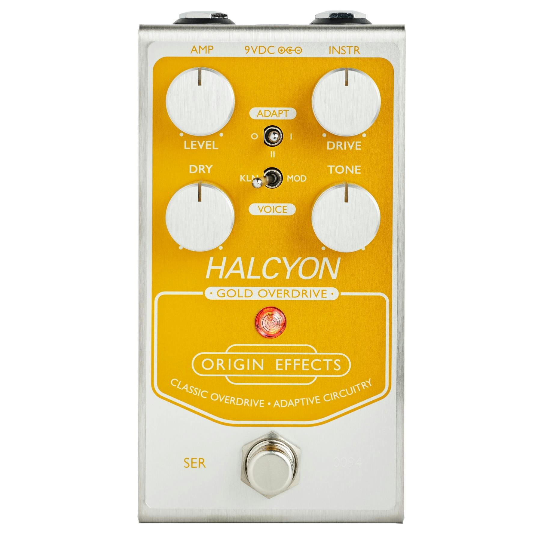 ギター ORIGIN EFFECTS / Halcyon Gold Overdrive Origin Effects Halcyon Gold Overdrive Pedal - Andertons Music Co.