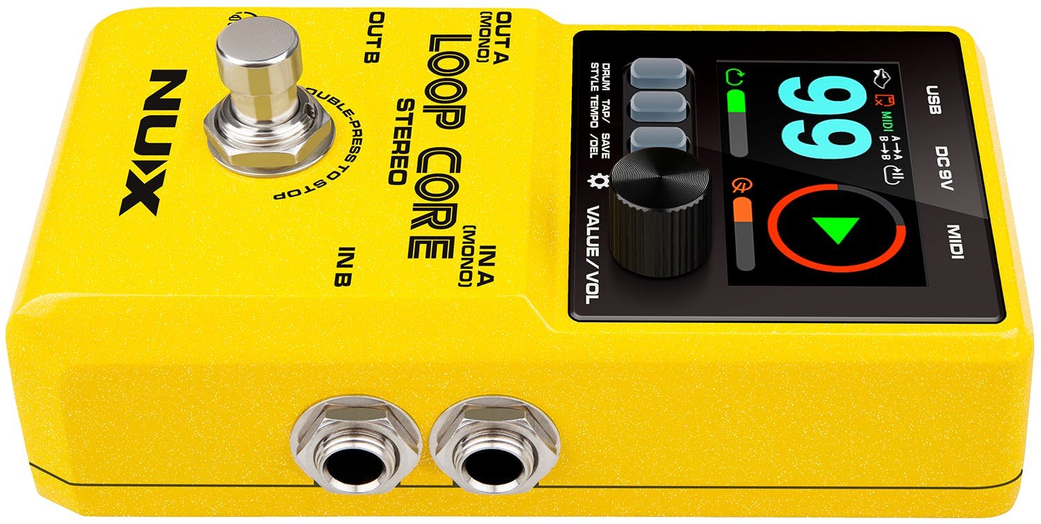 NUX Loop Core Stereo Looper Pedal - NUXLOOPCORE-NUX-Loop-Core-Stereo-Pedal-Right-Side.jpg