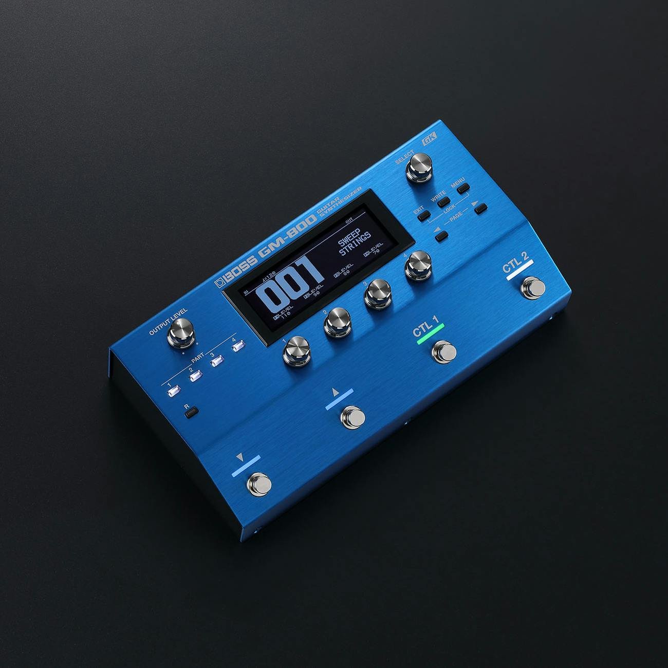 Boss GM-800 Guitar & Bass Synthesizer Pedal - GM-800-Boss-GM-800-Guitar-Synthesizer-Pedal-Beauty.jpg