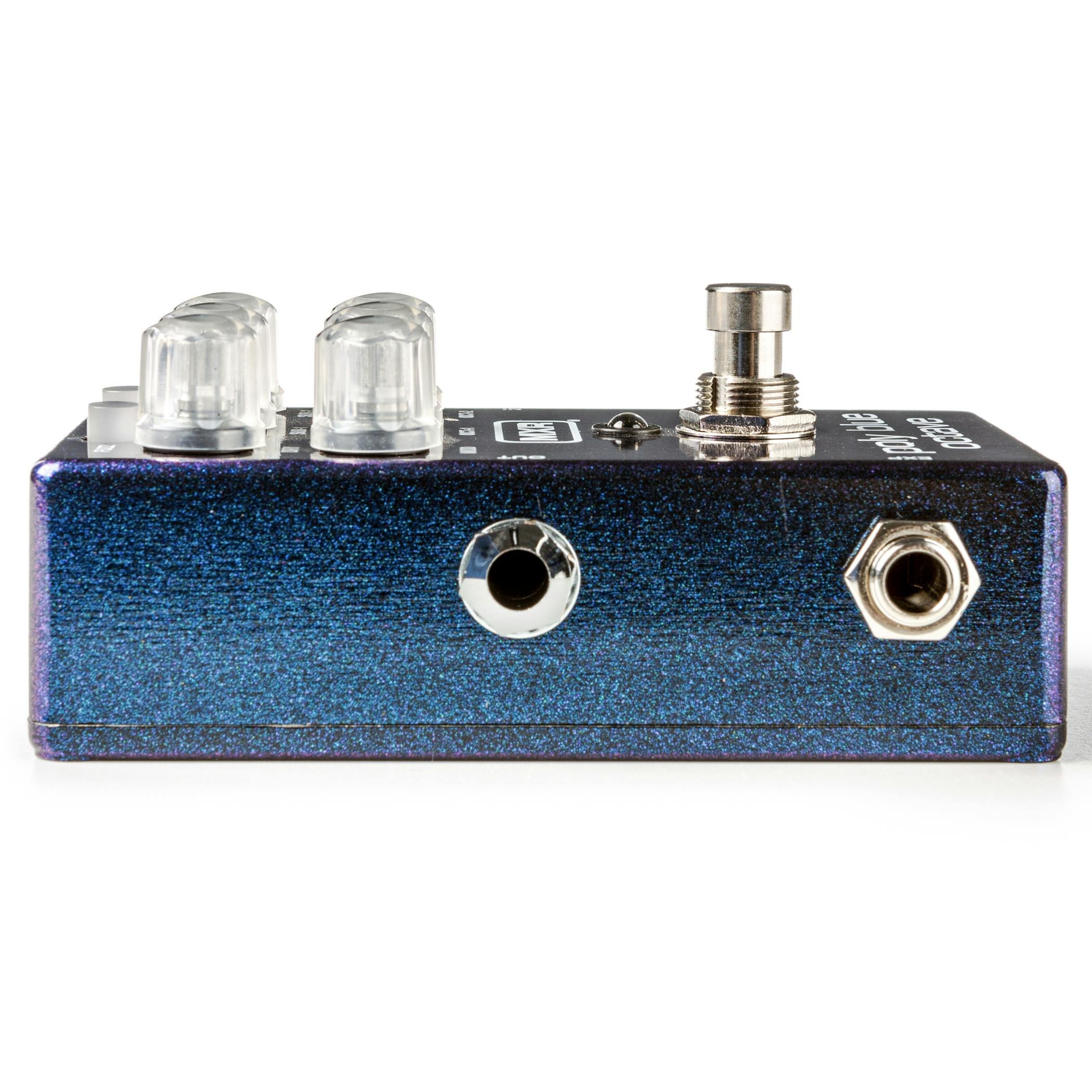 MXR M306 Poly Blue Octave Pedal - 484822-MXR-M306-Poly-Blue-Octave-Pedal-Left.jpg