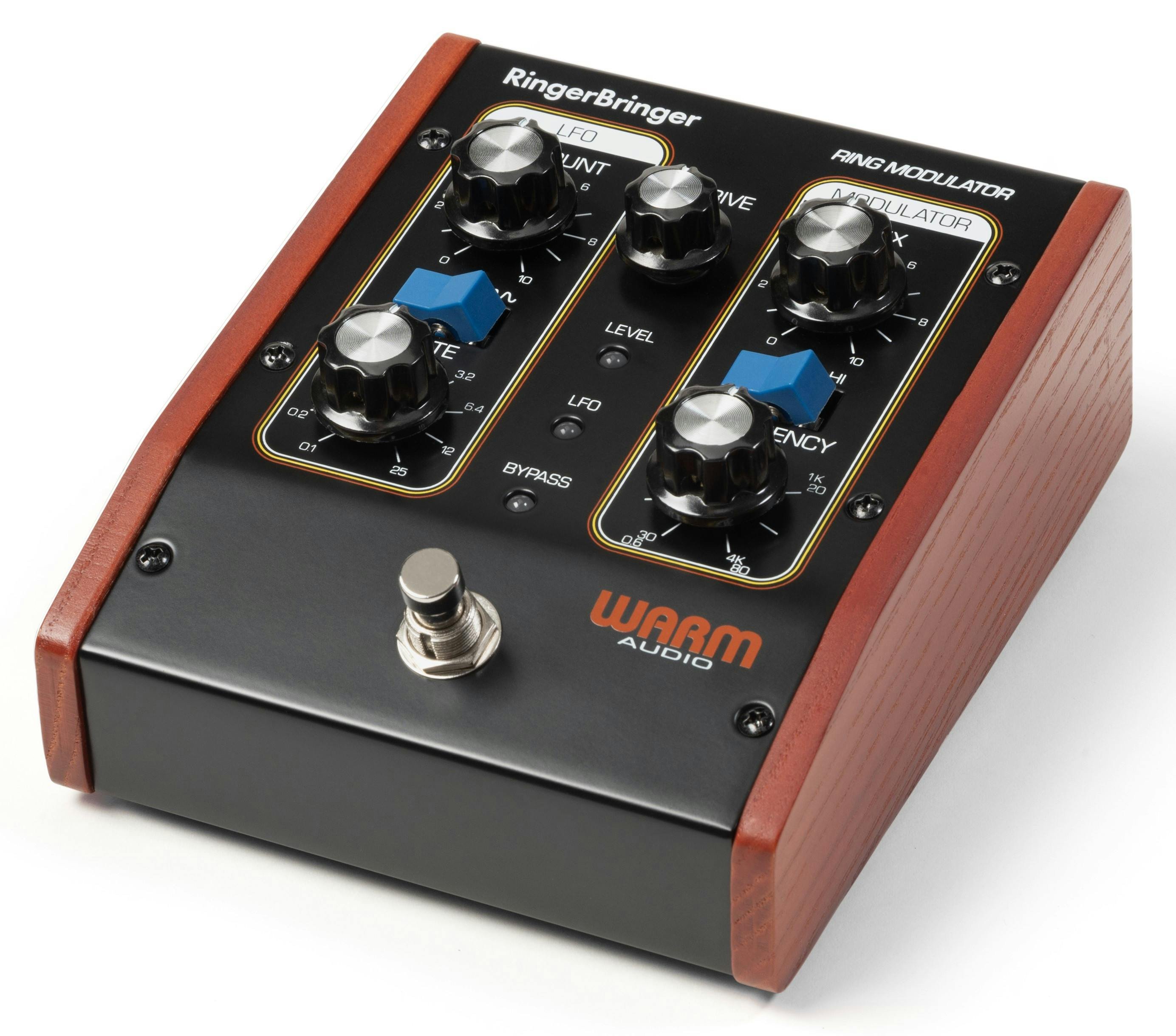 Warm Audio Ringerbringer Analogue Ring Modulation Pedal - WARB-RingerBringer_OW_Angle.jpg