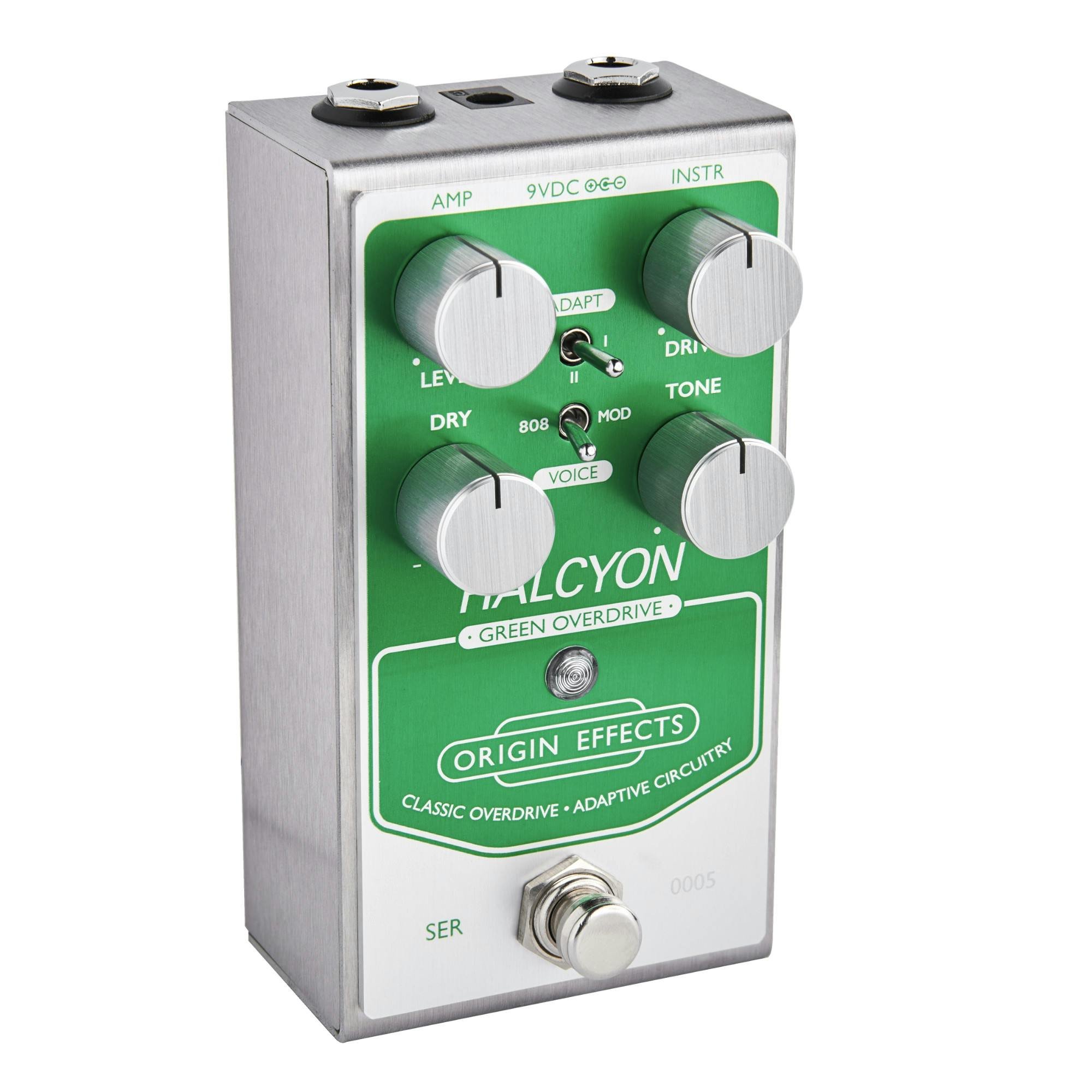 Origin Effects Halcyon Green Overdrive Pedal - Andertons