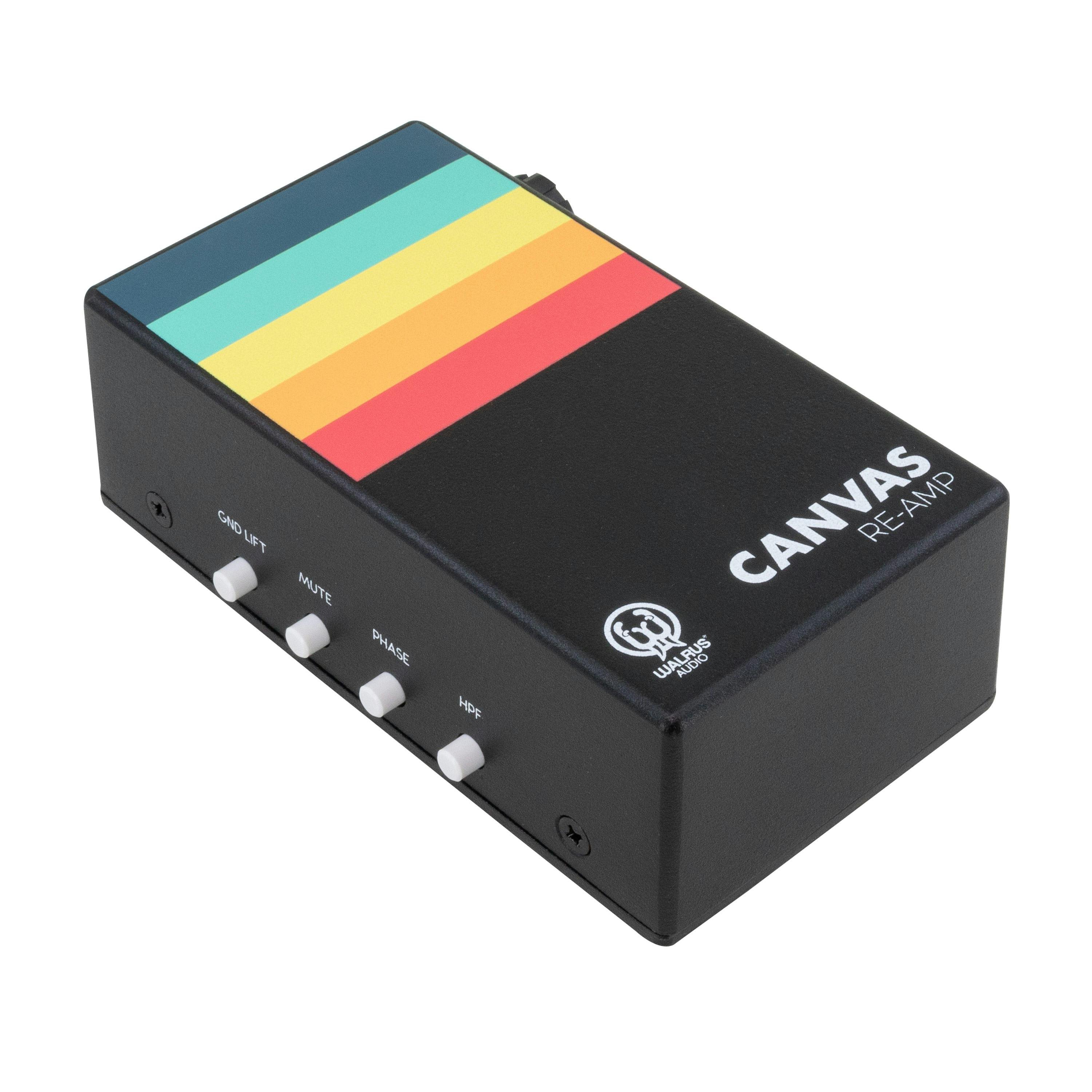 CANVAS RE-AMP ウォルラスオーディオ Walrus Audio Canvas Passive Studio Re-Amp Pedal - Andertons Music Co.