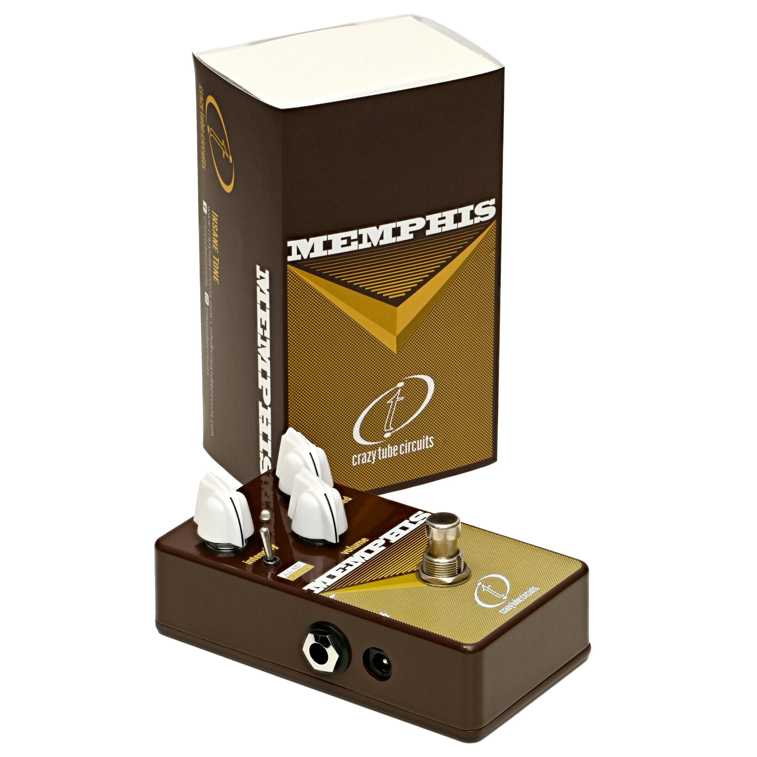 Crazy Tube Circuits Memphis Real Pitch-Shifting Vibrato Pedal - 63664-Crazy-Tube-Circuits-Memphis-Box.jpg