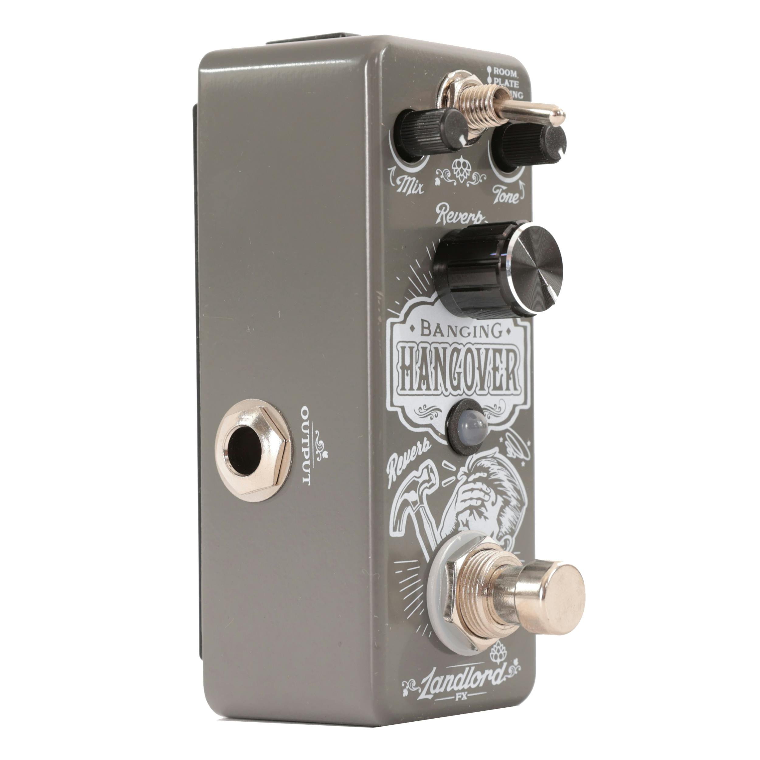Landlord FX Banging Hangover Reverb Pedal - LLFX-BH-Landlord-FX-Banging-Hangover-Left.jpg