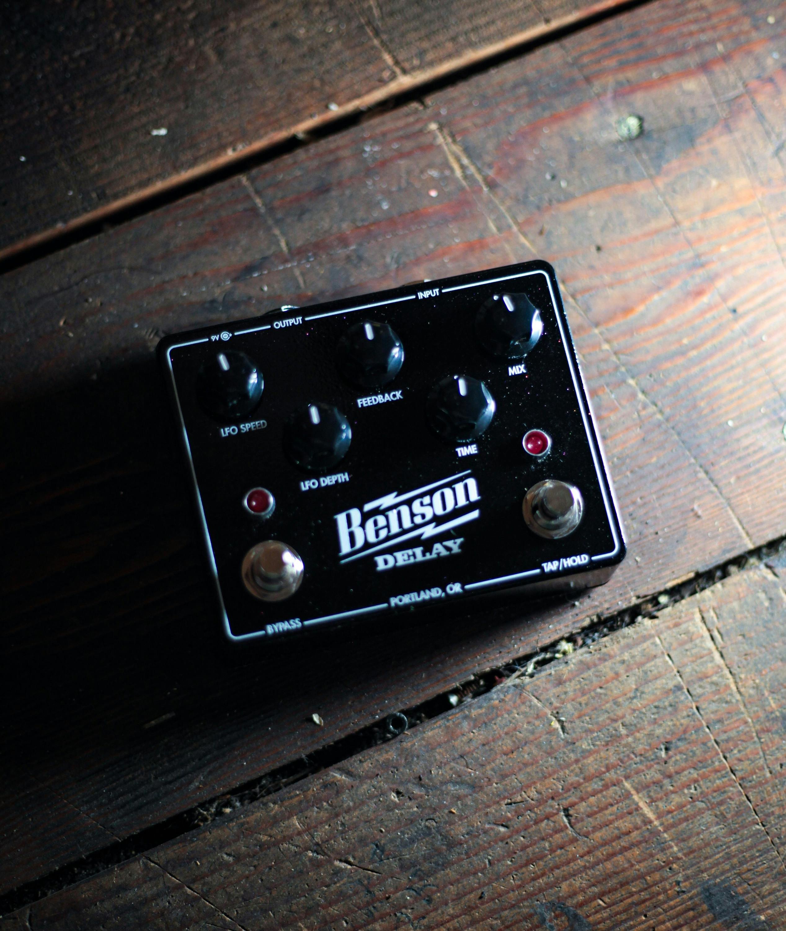 Benson Amps Delay Pedal - BENSONDELAY-Benson-Amps-Analog-Delay-Pedal-Lifestyle-5.jpg
