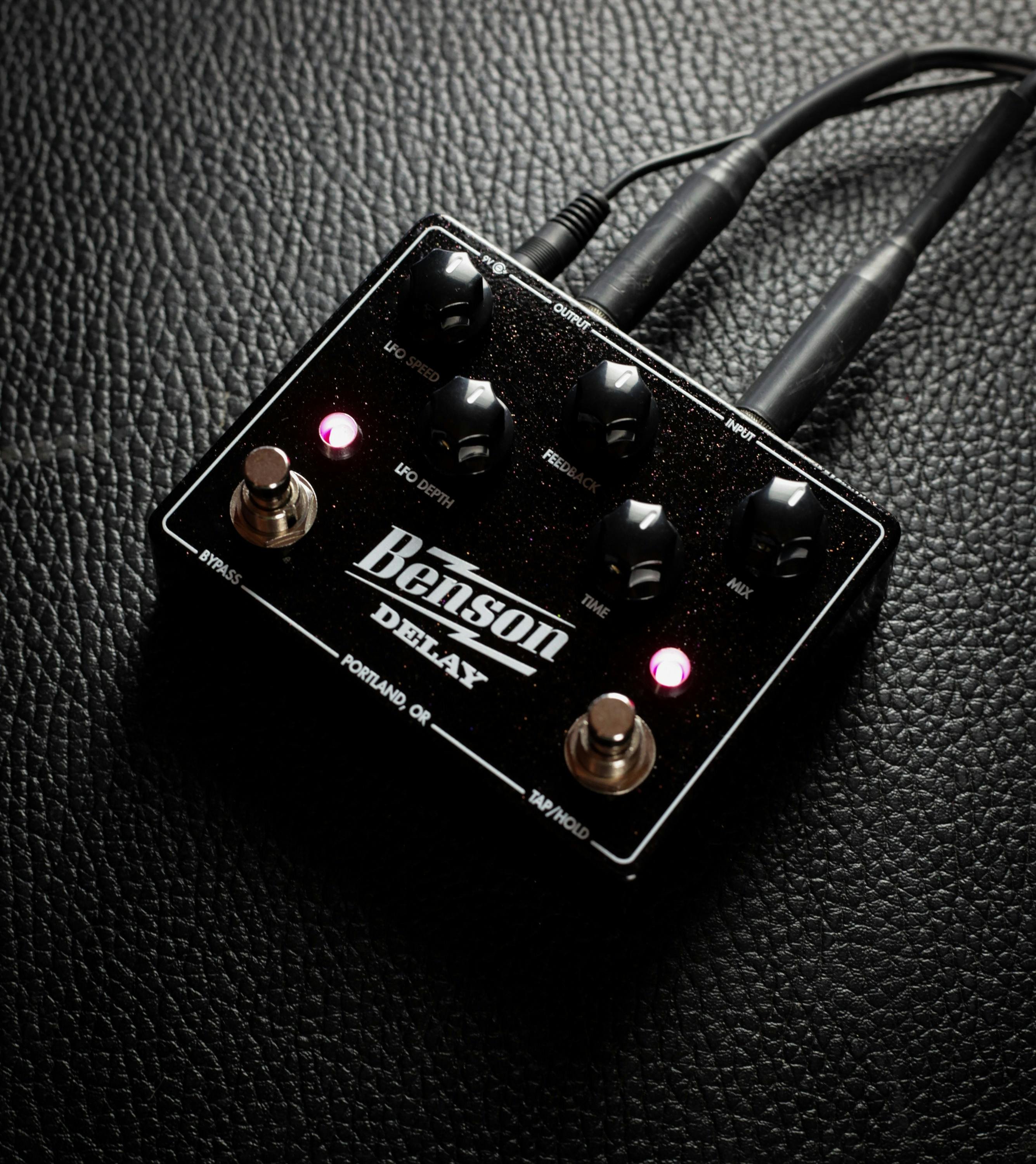 Benson Amps Delay Pedal - BENSONDELAY-Benson-Amps-Analog-Delay-Pedal-Lifestyle-6.jpg