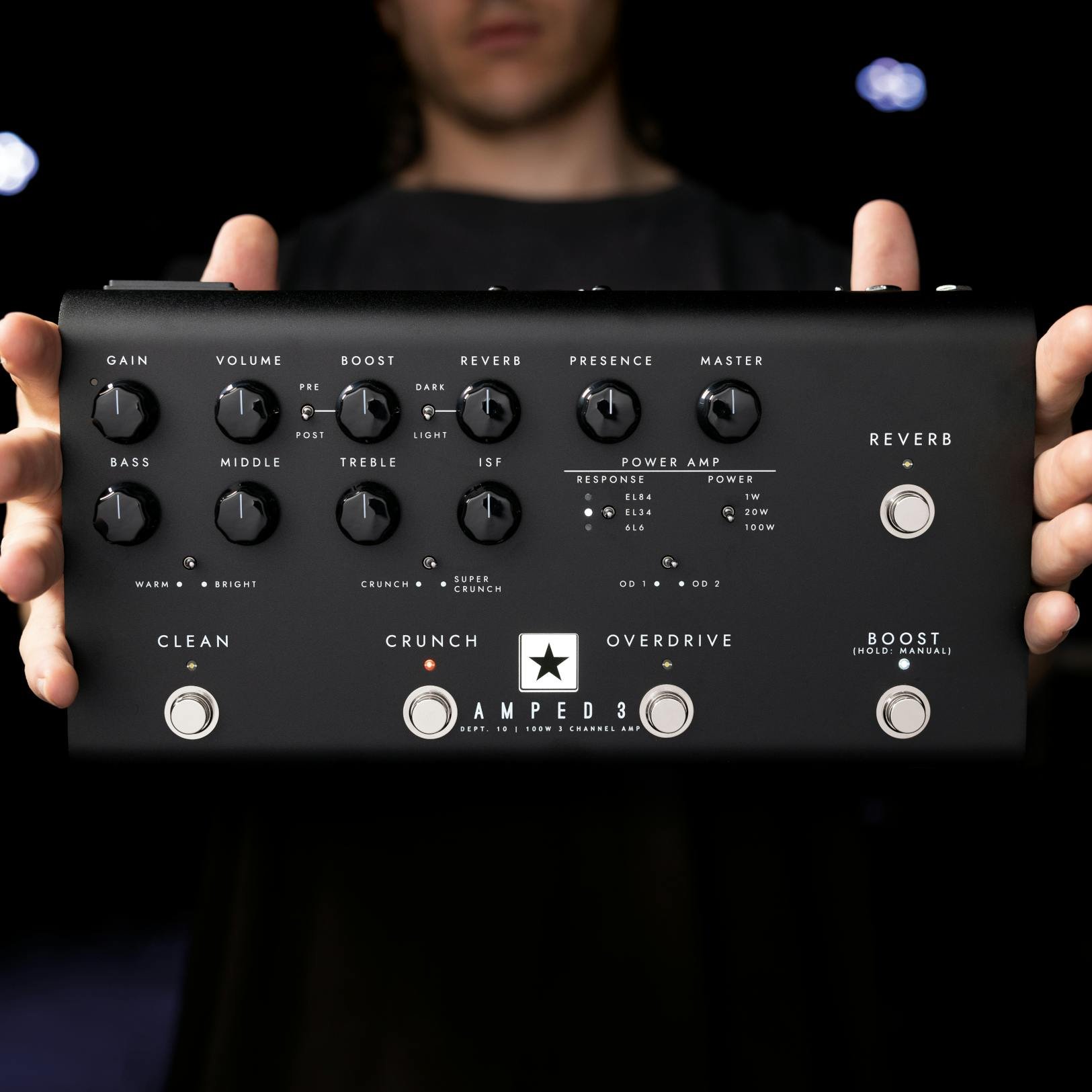Blackstar AMPED 3 100w High-Gain Guitar Amp Pedal - Andertons
