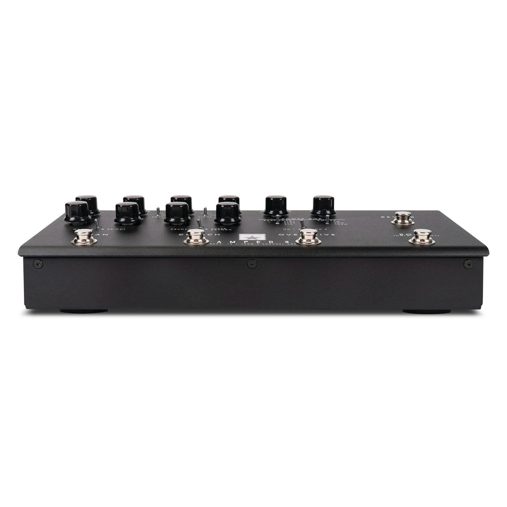 Blackstar AMPED 3 100w High-Gain Guitar Amp Pedal - BA129010-H-Blackstar-Amped-3-Low-Angle.jpg