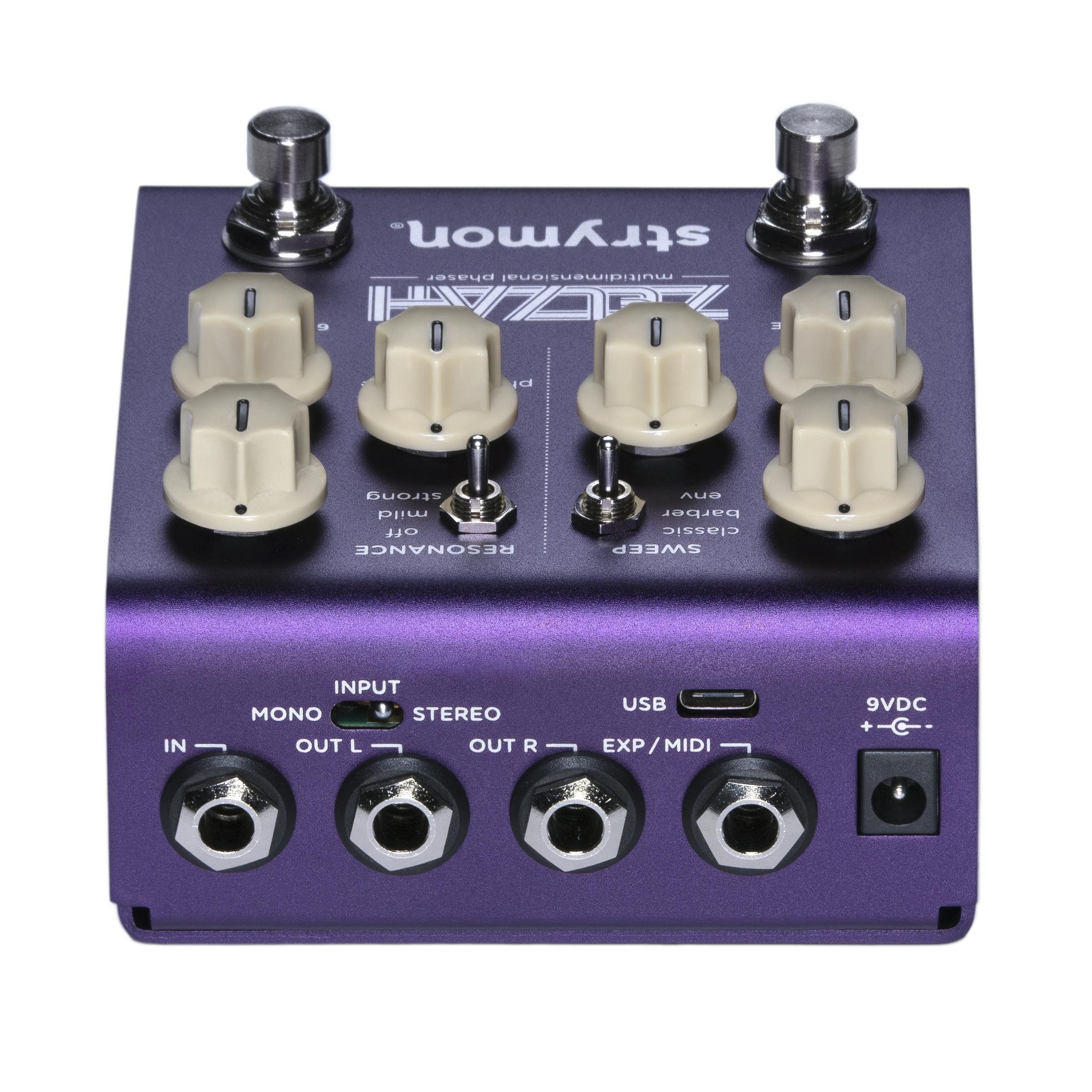 Strymon Zelzah Multidimensional Phaser Pedal - 461267-Strymon-Zelzah-Phaser-Pedal-Rear.jpg