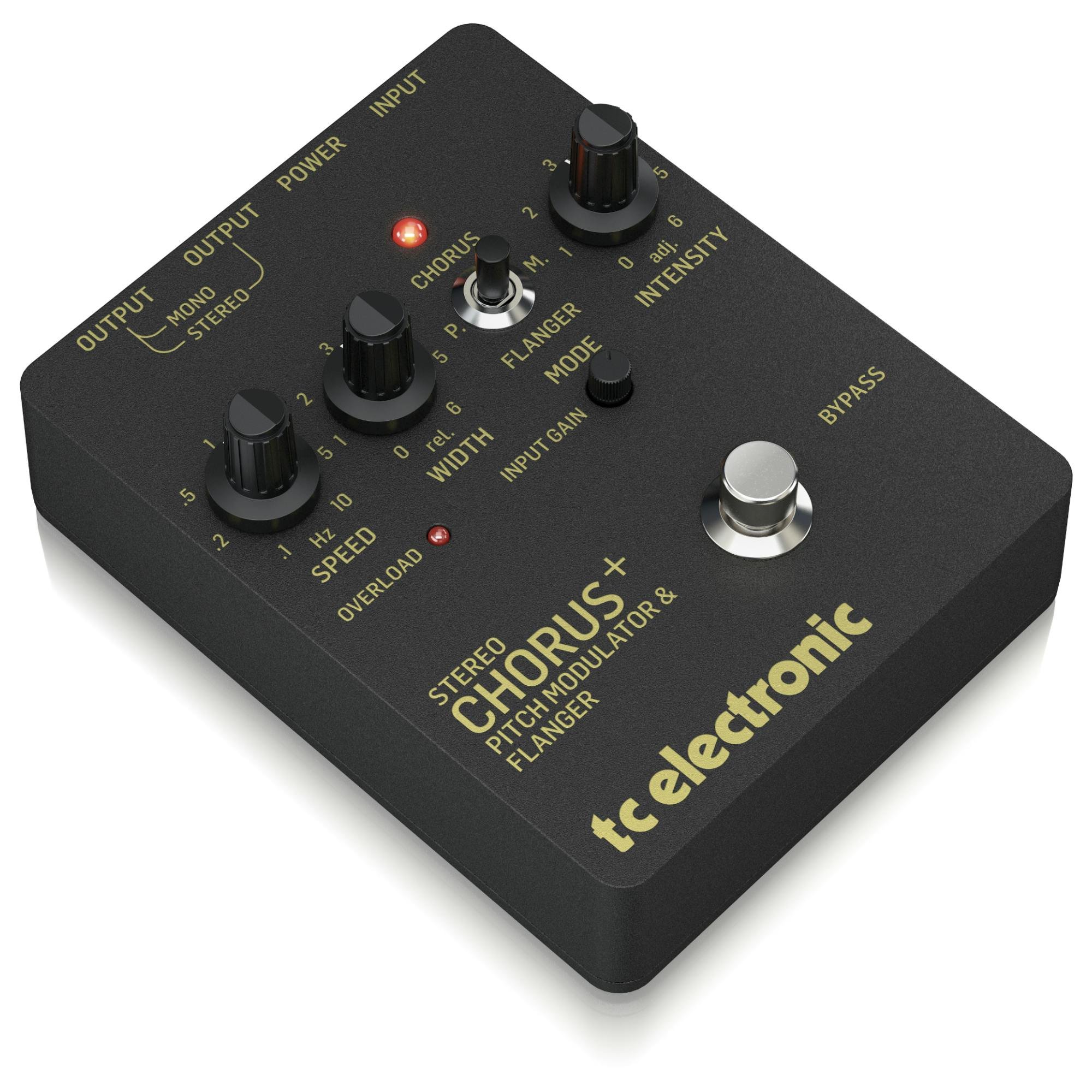 TC Electronic SCF Gold Stereo Chorus Flanger Pedal - 482218-TC-Electronic-SCF-Stereo-Chorus-Flanger-Pedal-Left.jpg