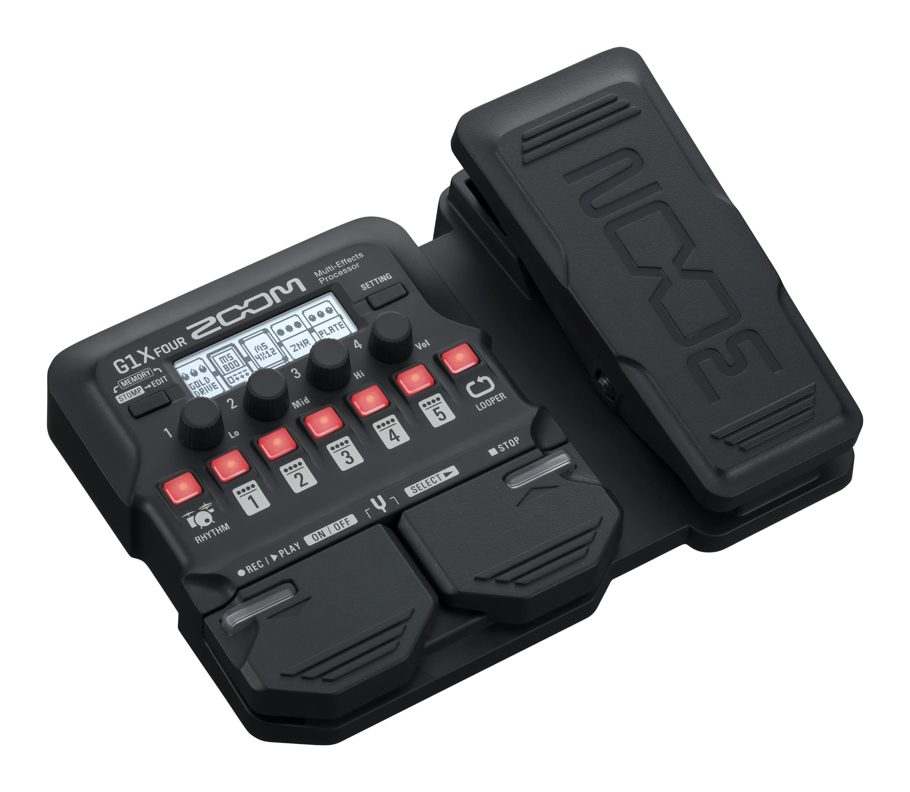 Zoom G1x Four Multi Effects Processor - Andertons Music Co.