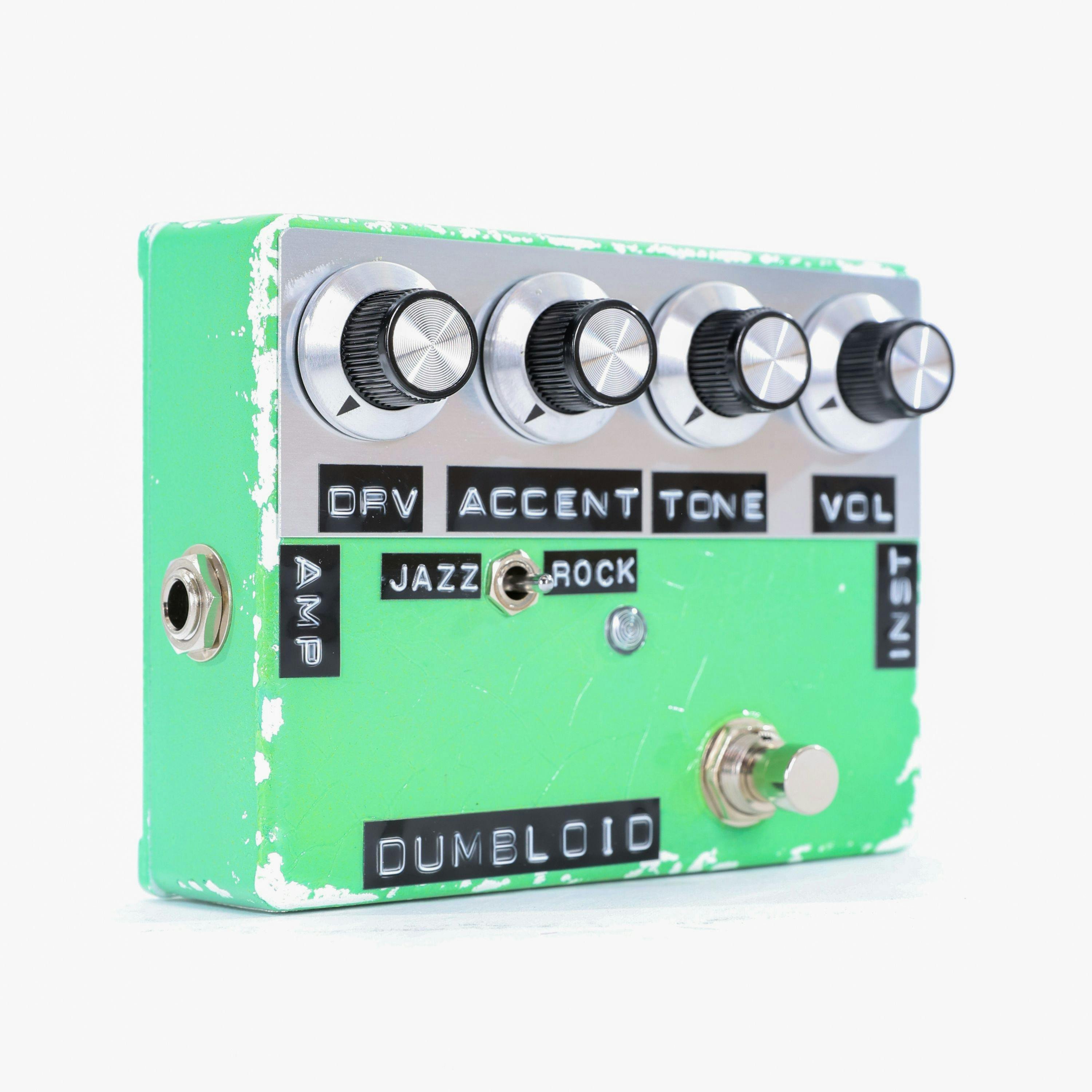 Shin's Music Dumbloid Special Overdrive Pedal in Green Scratch - 477264-Shins Music Dumbloid Special Overdrive Pedal in Scratched Aged 2.jpg