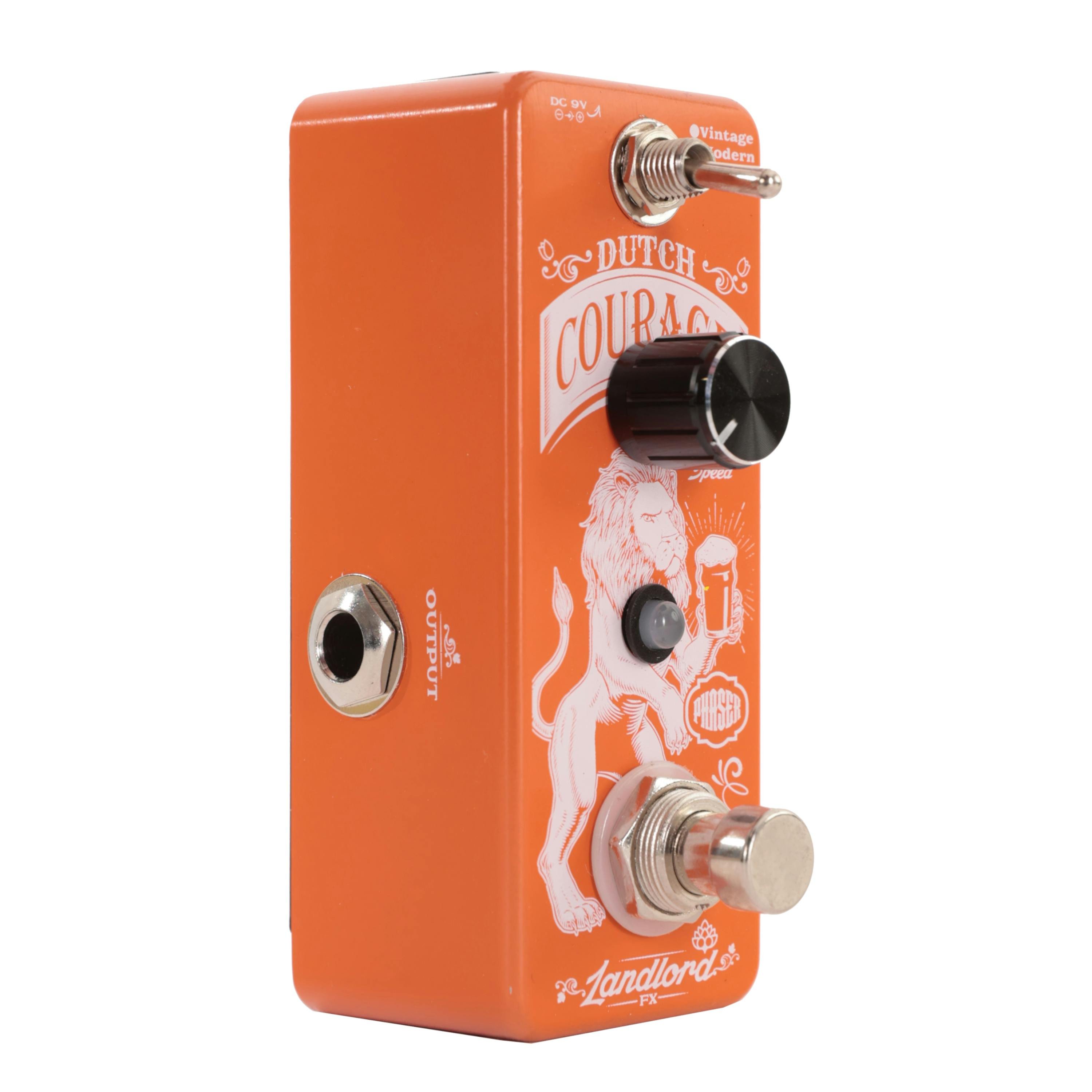 Landlord FX Dutch Courage Phaser Pedal - LLFX-DC-Landlord-FX-Dutch-Courage-Phaser-Pedal-Left.jpg