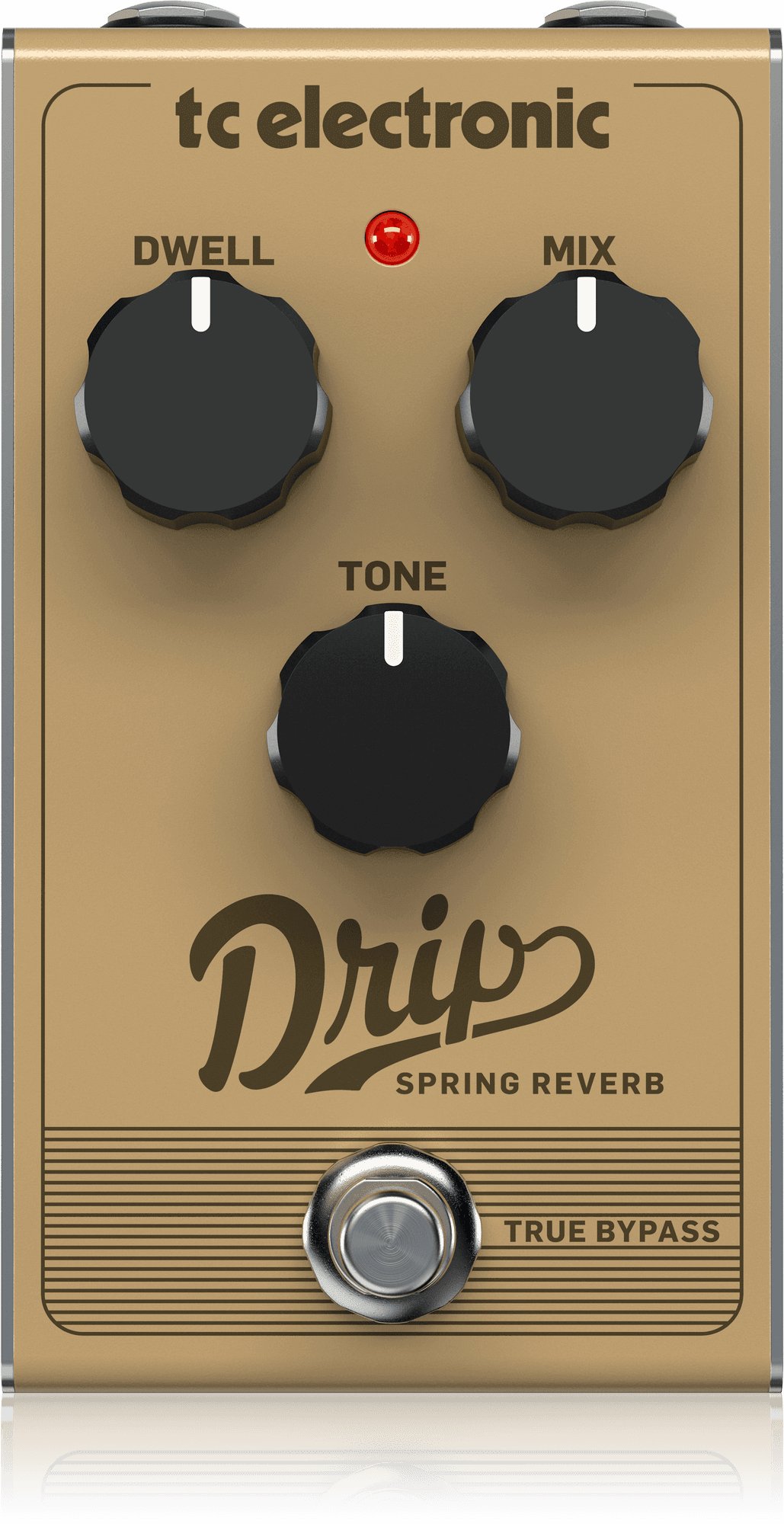 tc electronic Drip SPRING REVERB①（リバーブ） TC Electronic Drip Spring Reverb Pedal - Andertons Music Co.