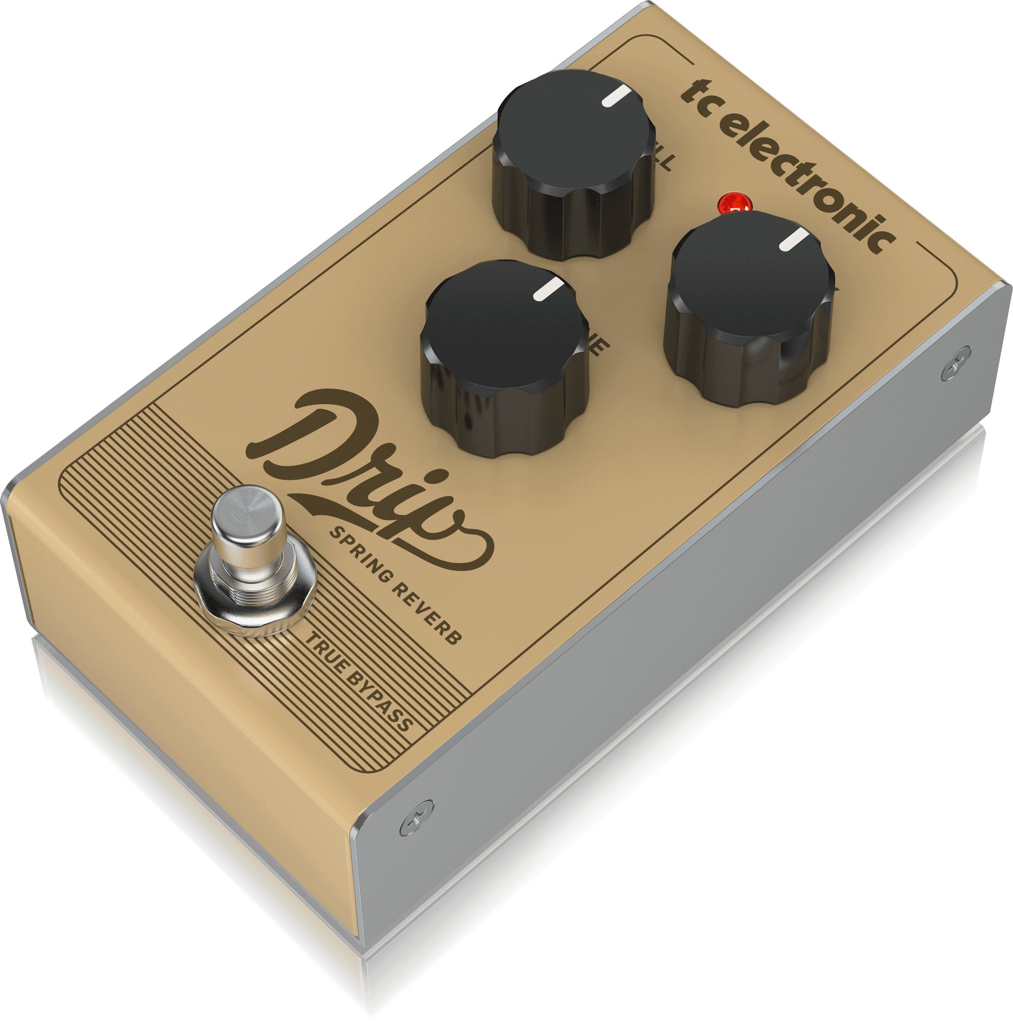 tc electronic Drip スプリングリバーブ TC Electronic Drip Spring Reverb Pedal - Andertons Music Co.
