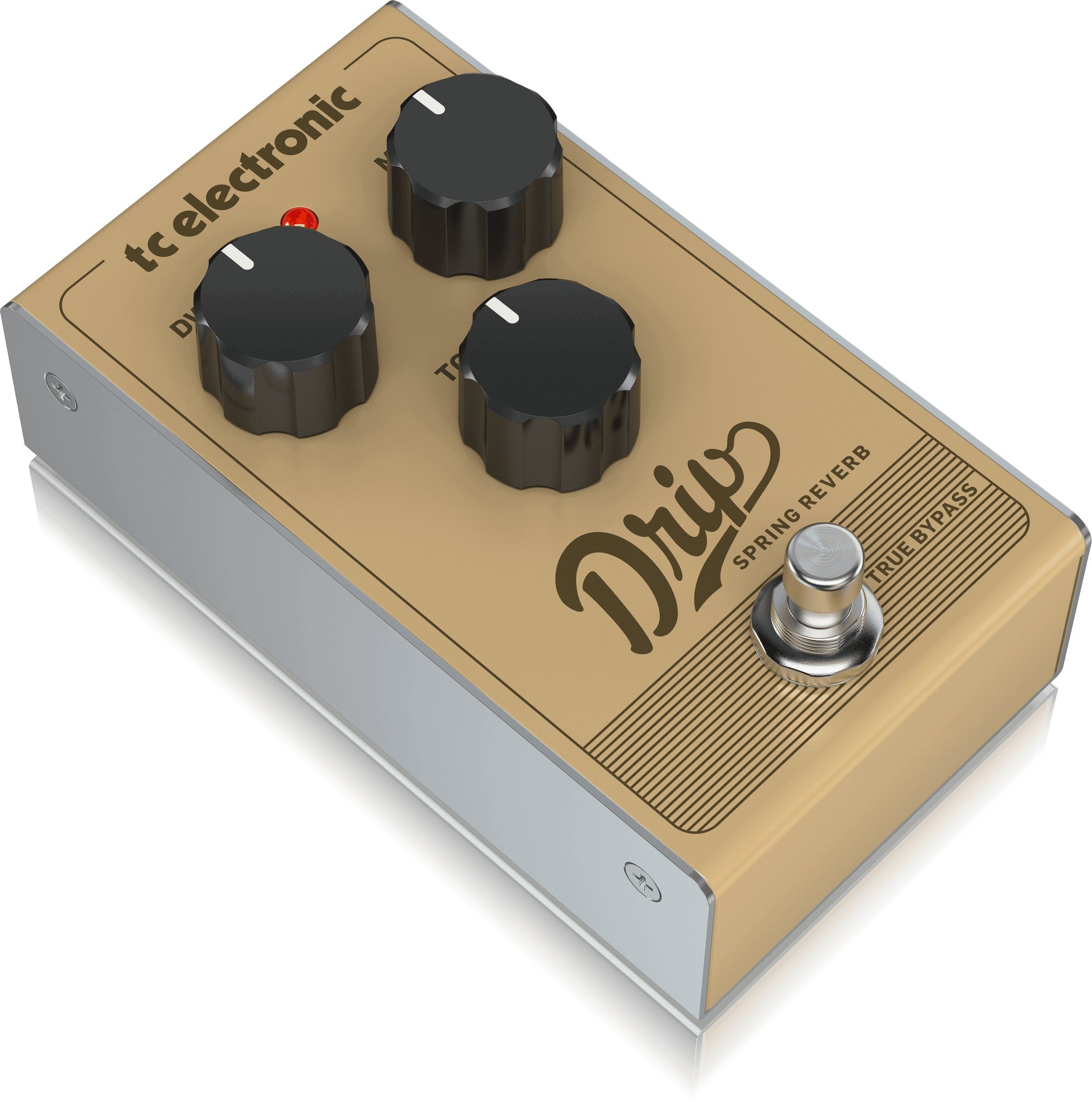 tc electronic Drip SPRING REVERB①（リバーブ） TC Electronic Drip Spring Reverb Pedal - Andertons Music Co.