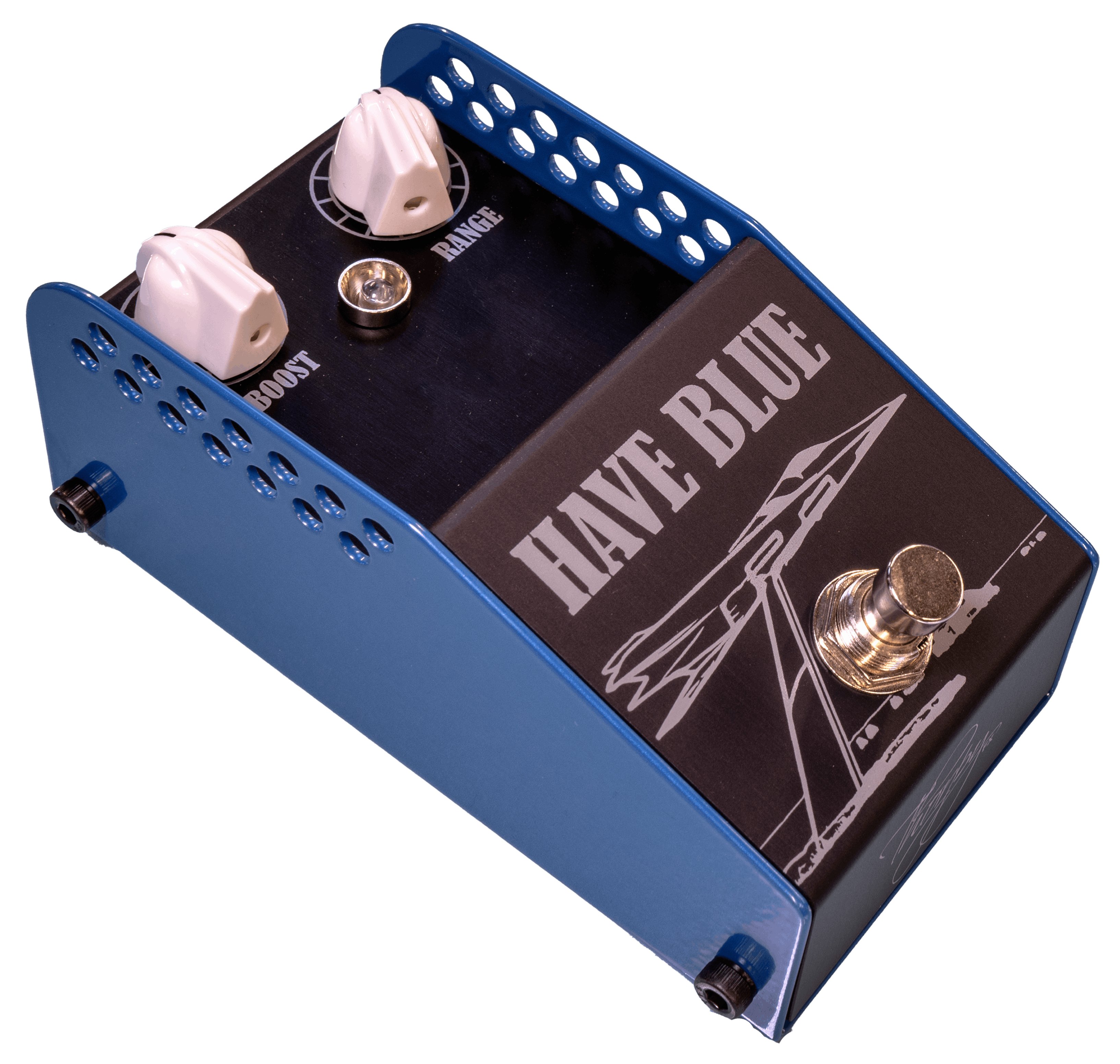 ThorpyFX Have Blue Boost Pedal - HAVEBLUE-have-blue-side.jpg