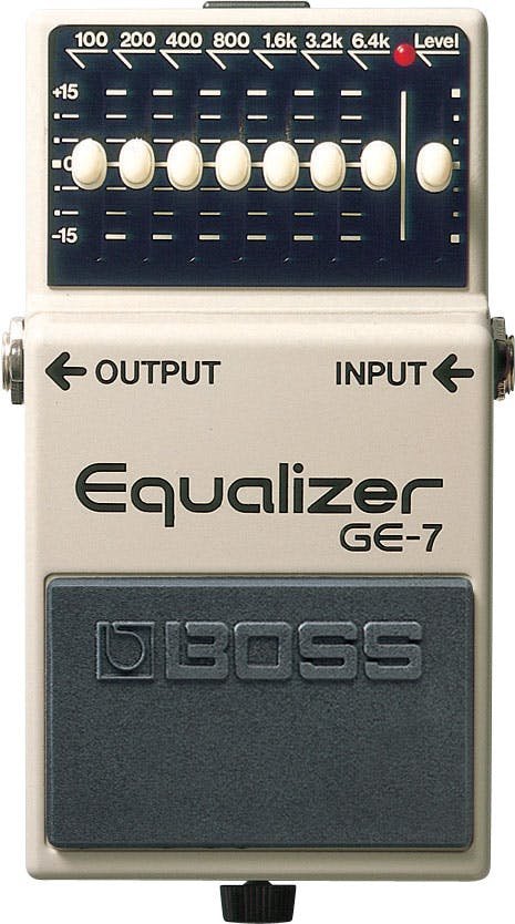 ギター BOSS GE-7 Boss GE-7 Graphic Equalizer Pedal - Andertons Music Co.