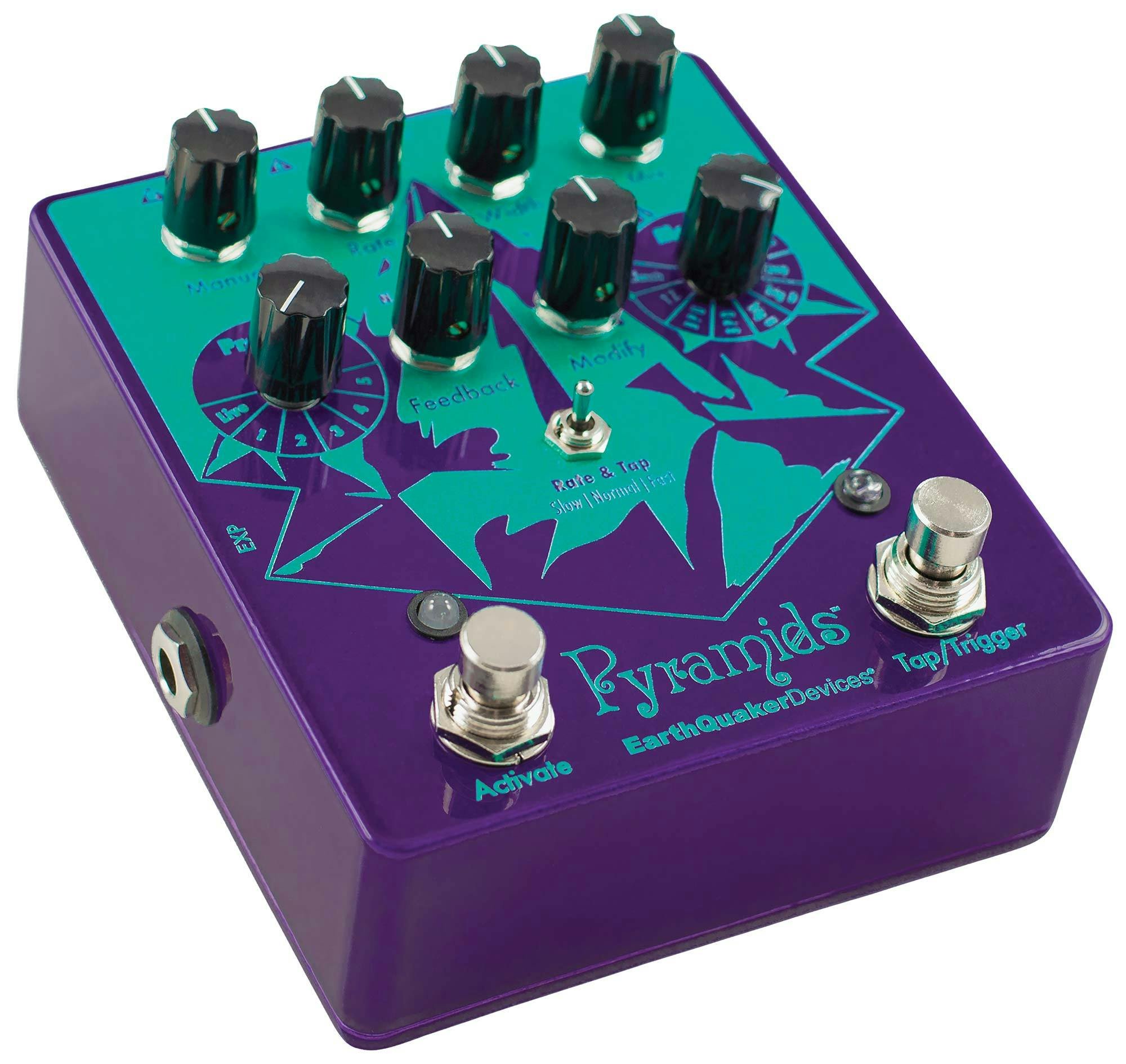 Earthquaker Devices Pyramids Stereo Flanger Guitar Pedal - 273738-eqd-pyramids-lhp.jpg