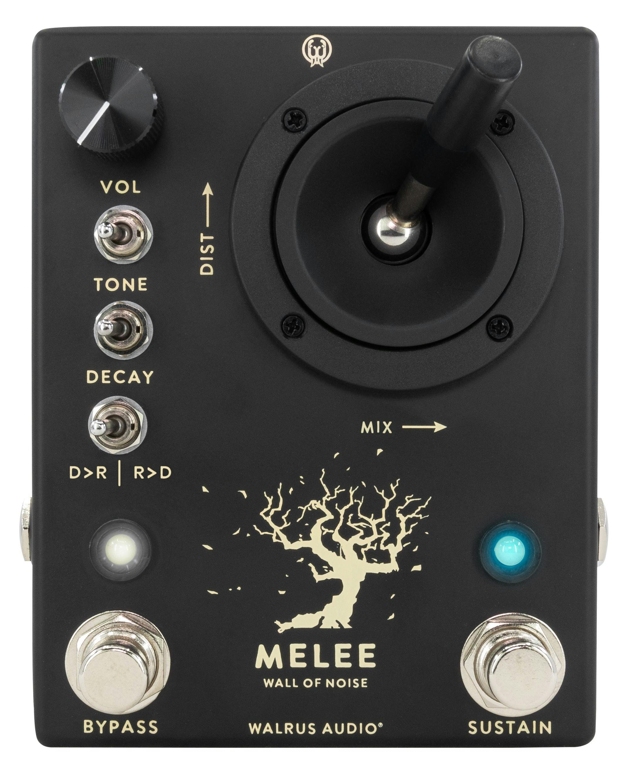 Walrus Audio Melee Reverb Distortion in Black - 65751-Melee_black_front.jpg