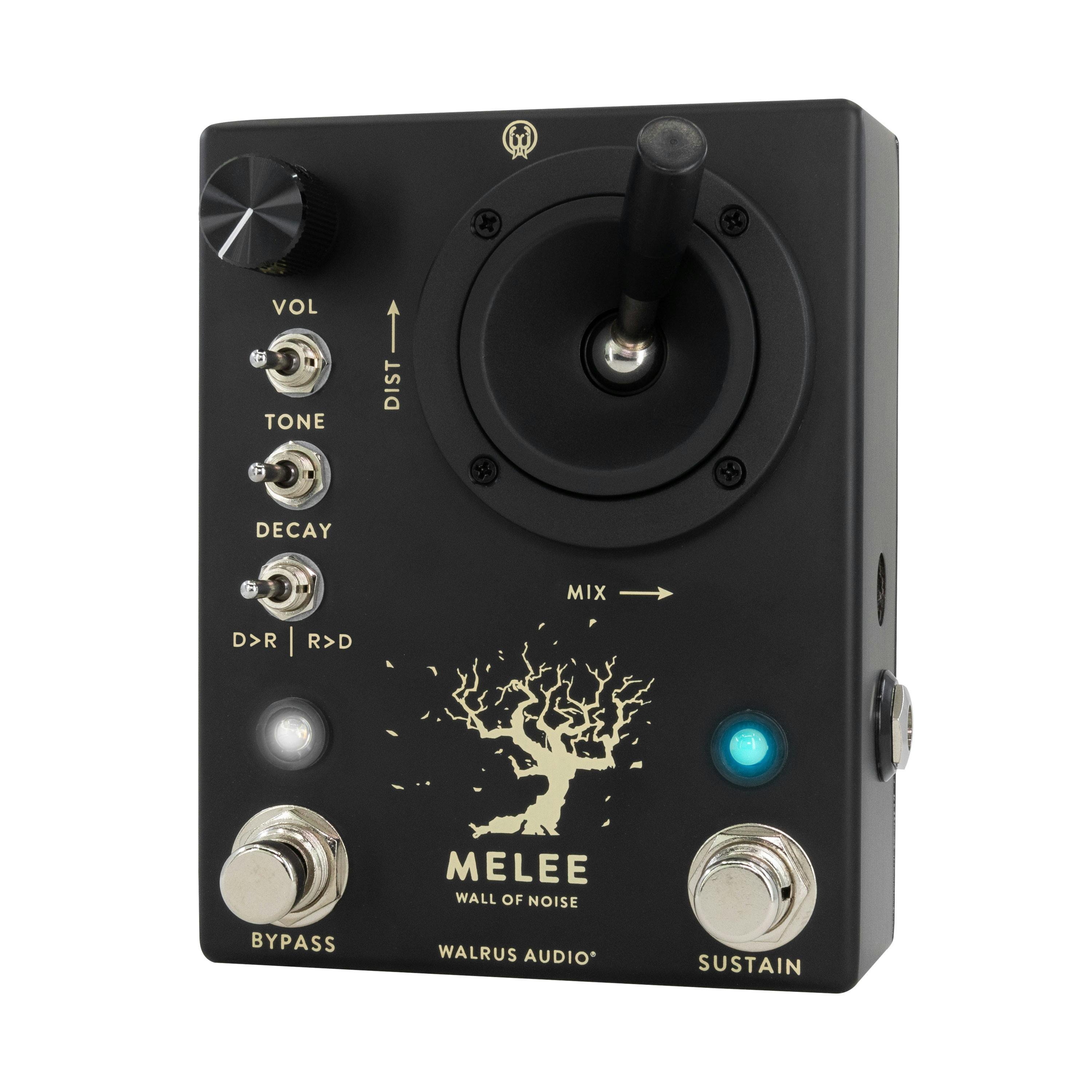 Walrus Audio Melee Reverb Distortion in Black - 65751-Melee_black_left.jpg