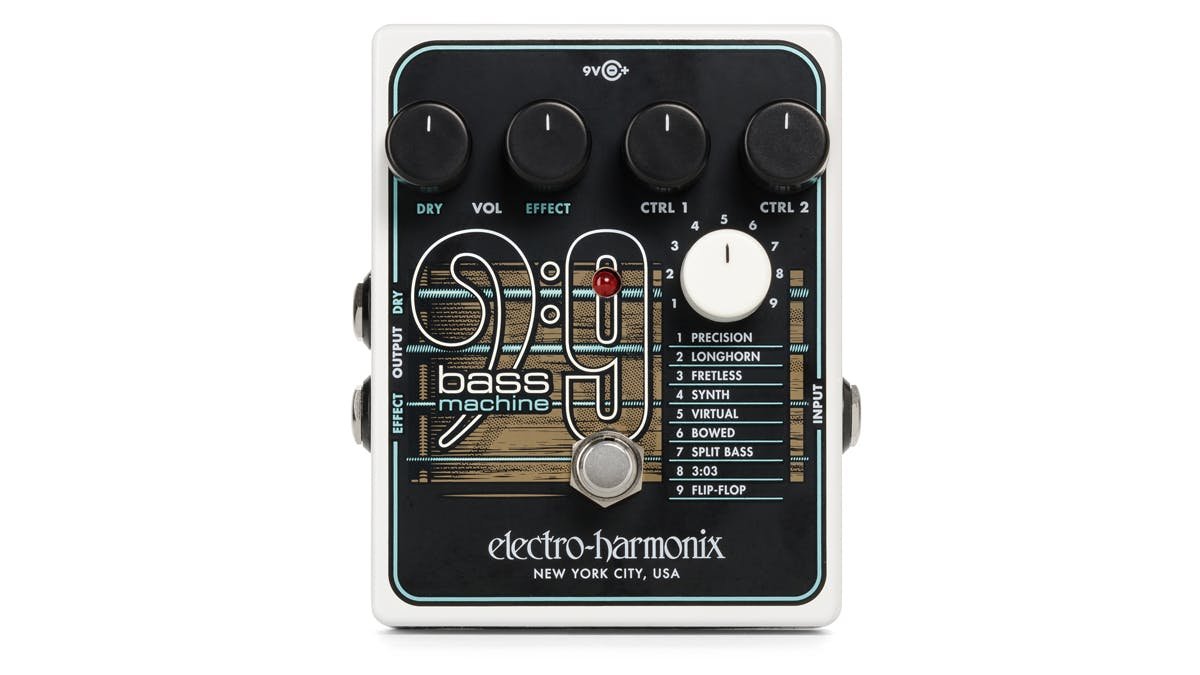 Electro Harmonix BASS9 Bass Machine Bass & Synth Pedal - Andertons