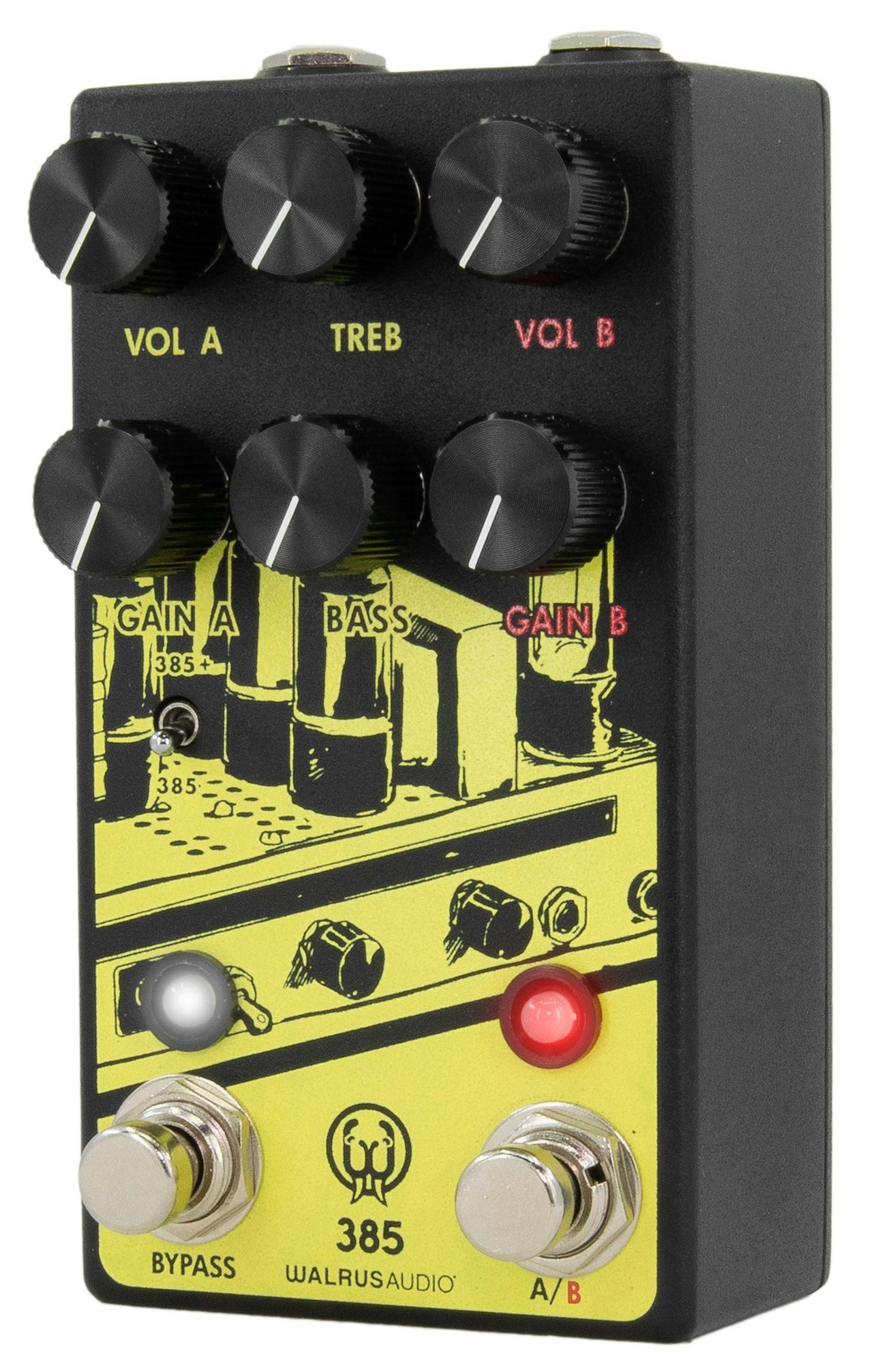 Walrus Audio 385 MKII - Yellow Dynamic Overdrive Pedal - Andertons