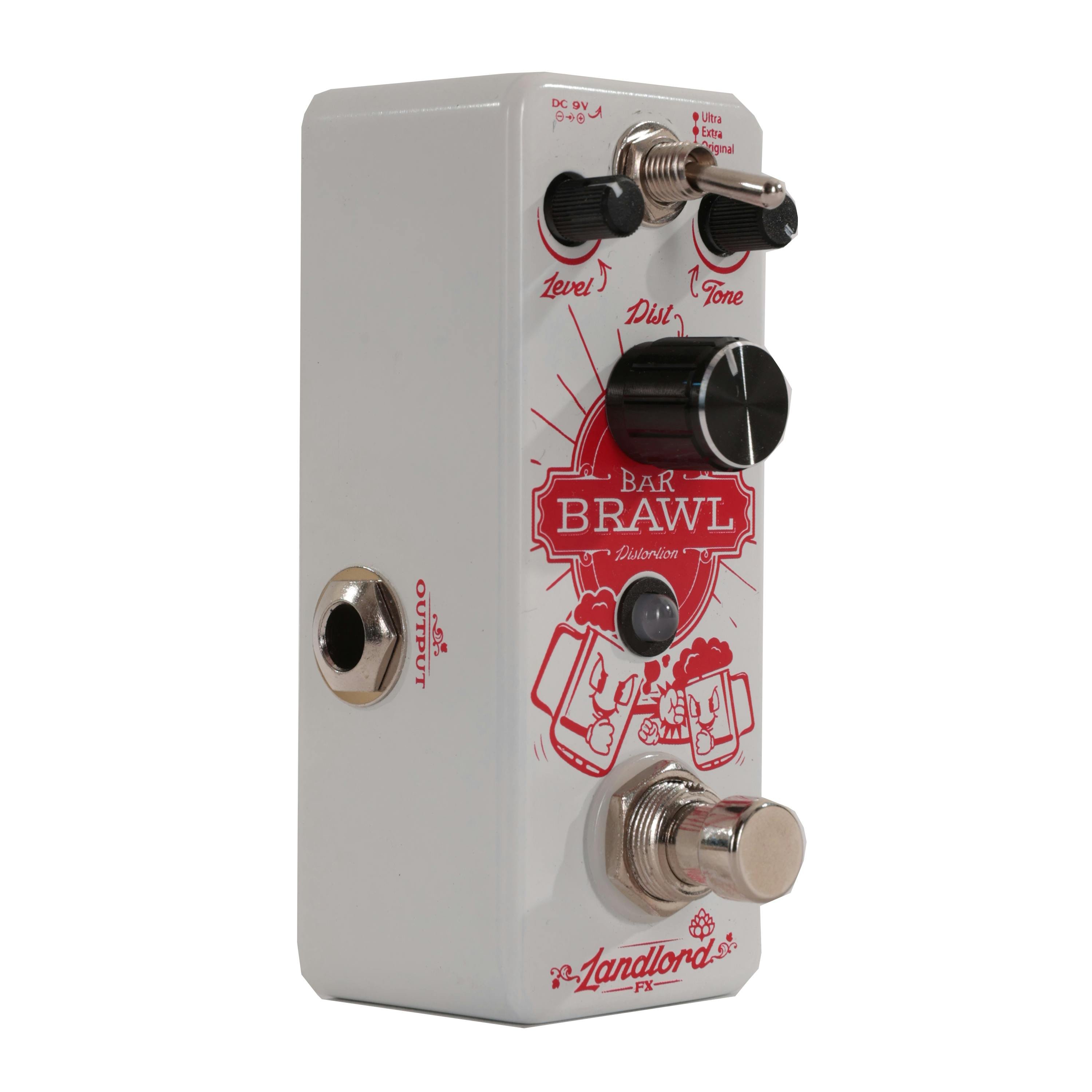 Landlord FX Bar Brawl High-Gain Distortion Pedal - LLFX-BB-Landlord-FX-Bar-Brawl-Distortion-Pedal-Left.jpg