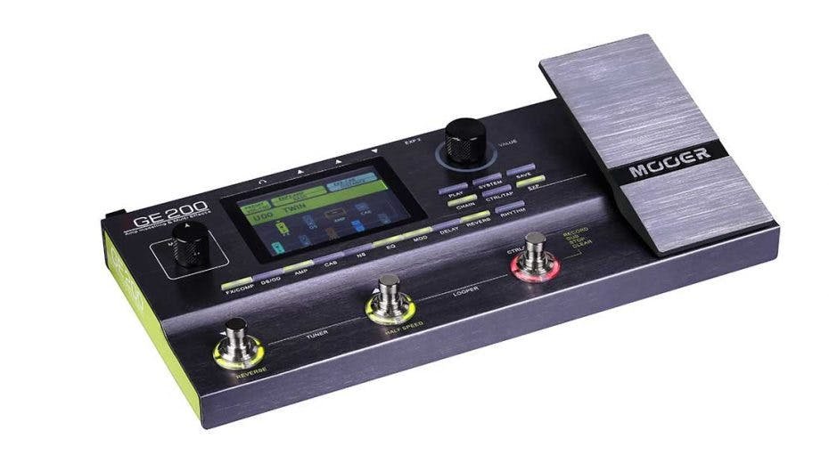 ギター MOOER GE200 MOOER GE200 PRO MULTI-FX PROCESSOR - Richards Guitars Of Stratford