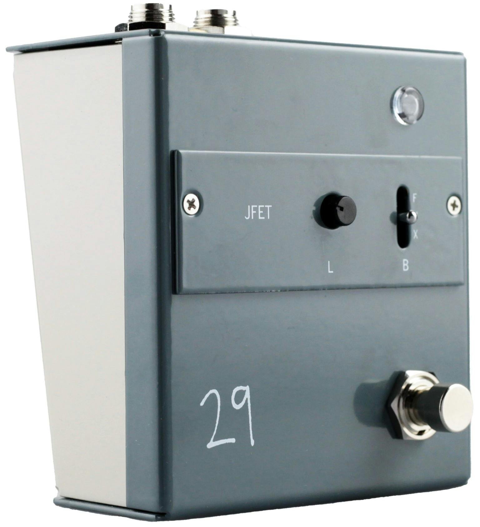 29 Pedals JFET Transistor Boost Pedal - JFET-29-Pedals-JFET-Transistor-Boost-Pedal-Left.jpg