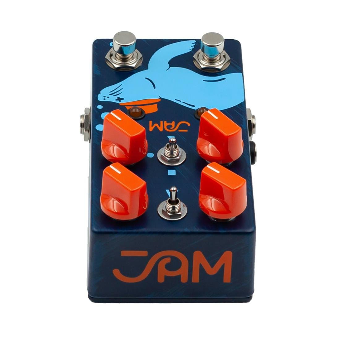 JAM Pedals Harmonious Monk Mk2 'That Pedal Show' Signature Harmonic Tremolo Pedal - JAM-HARMMONK-MK2-Jam-Pedals-Harmonious-Monk-MkII-Top-Angle.jpg