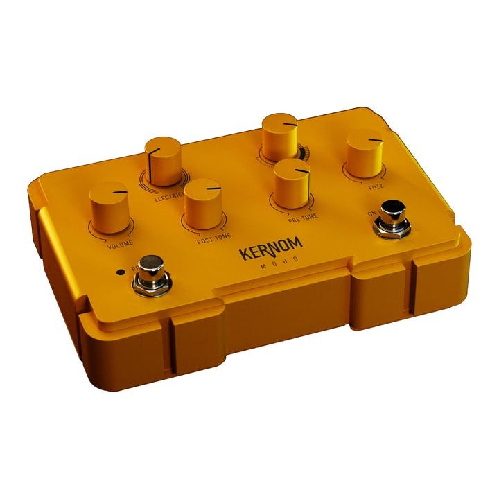 Kernom Moho Magmatic Fuzz Station Pedal - KERNOMMOHO-kernom-moho-Left-Side.jpg